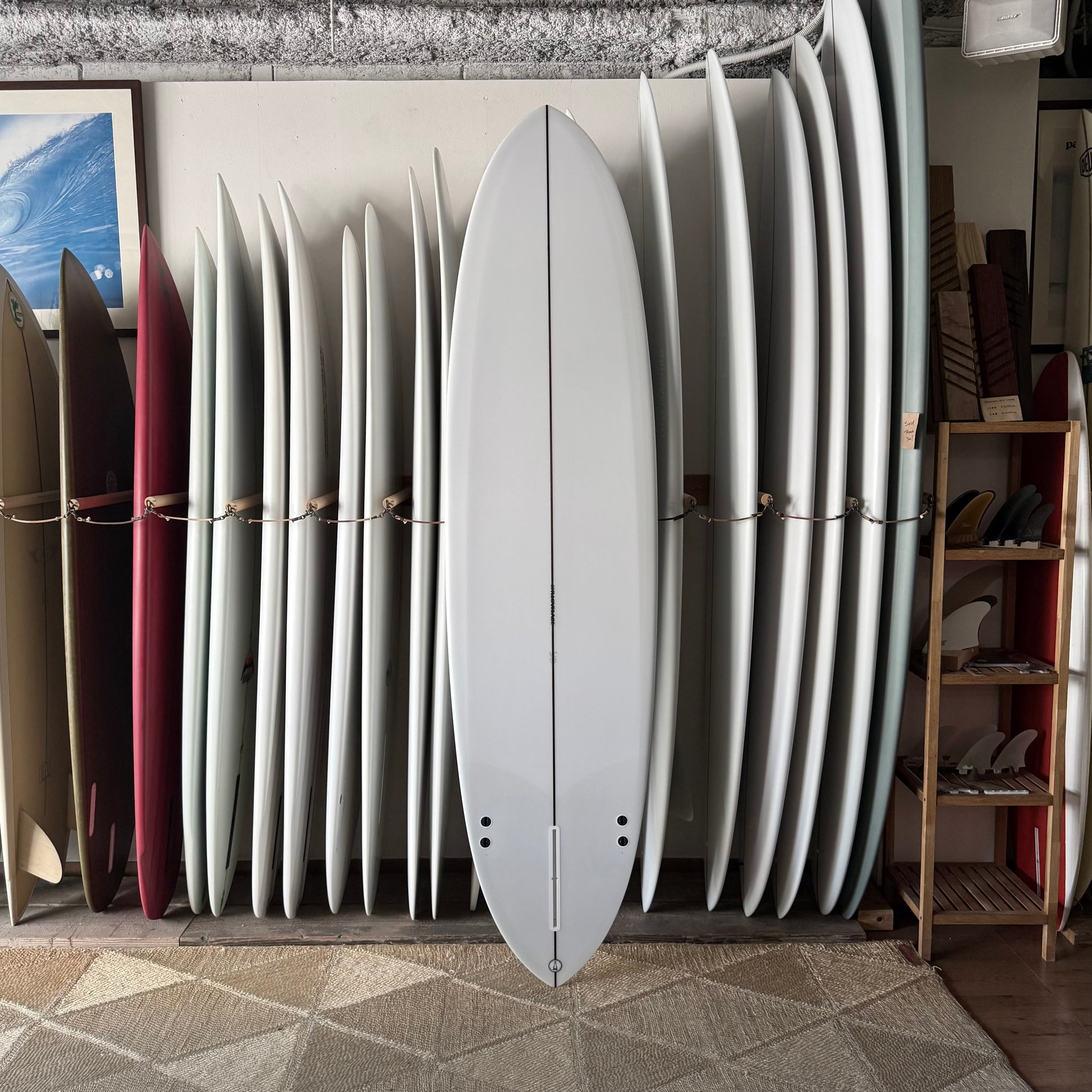7'6" LOVEMACHINE SURFBOARDS ThickLizzy