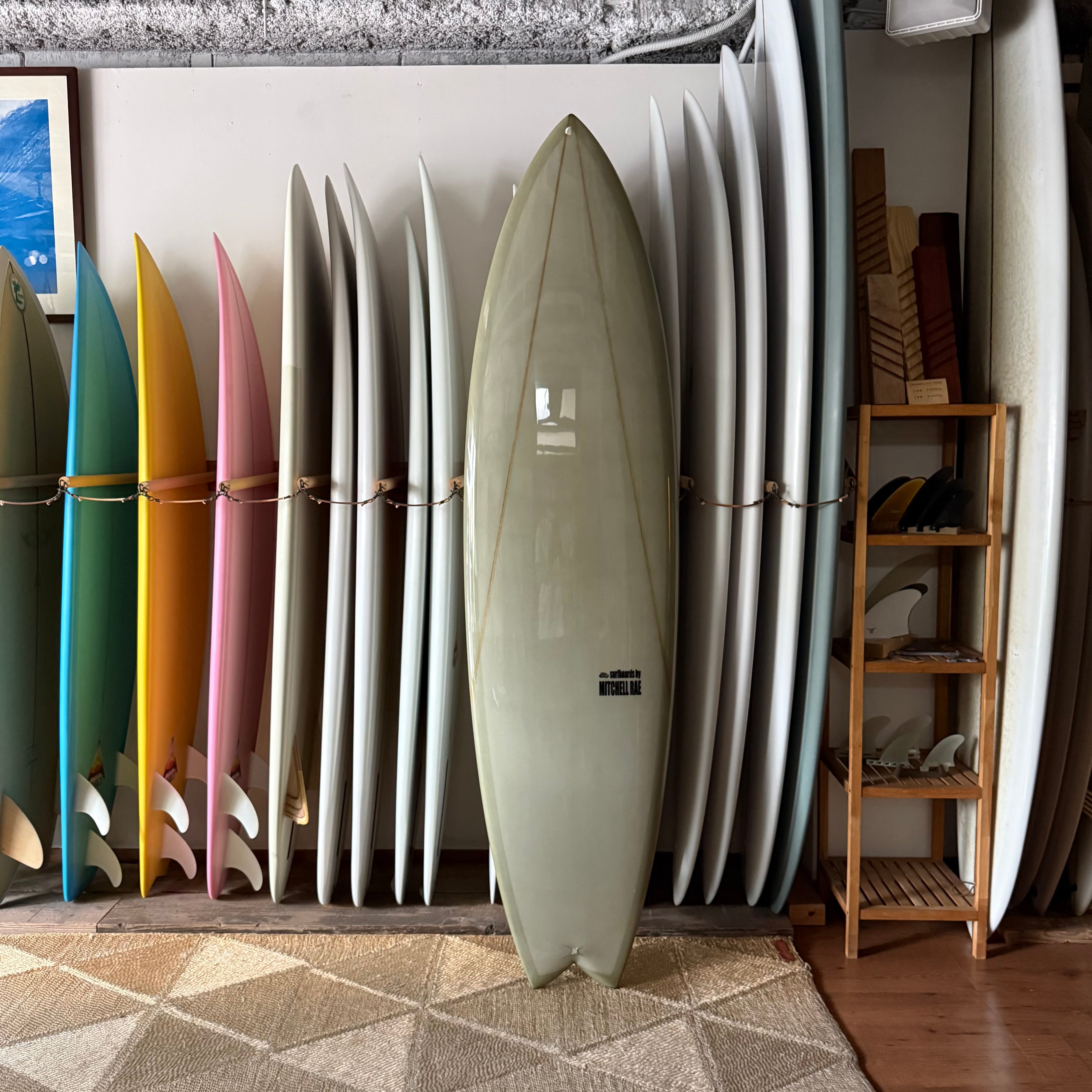 OLE Surfboards フィン・リーシュ・送料込 7'0