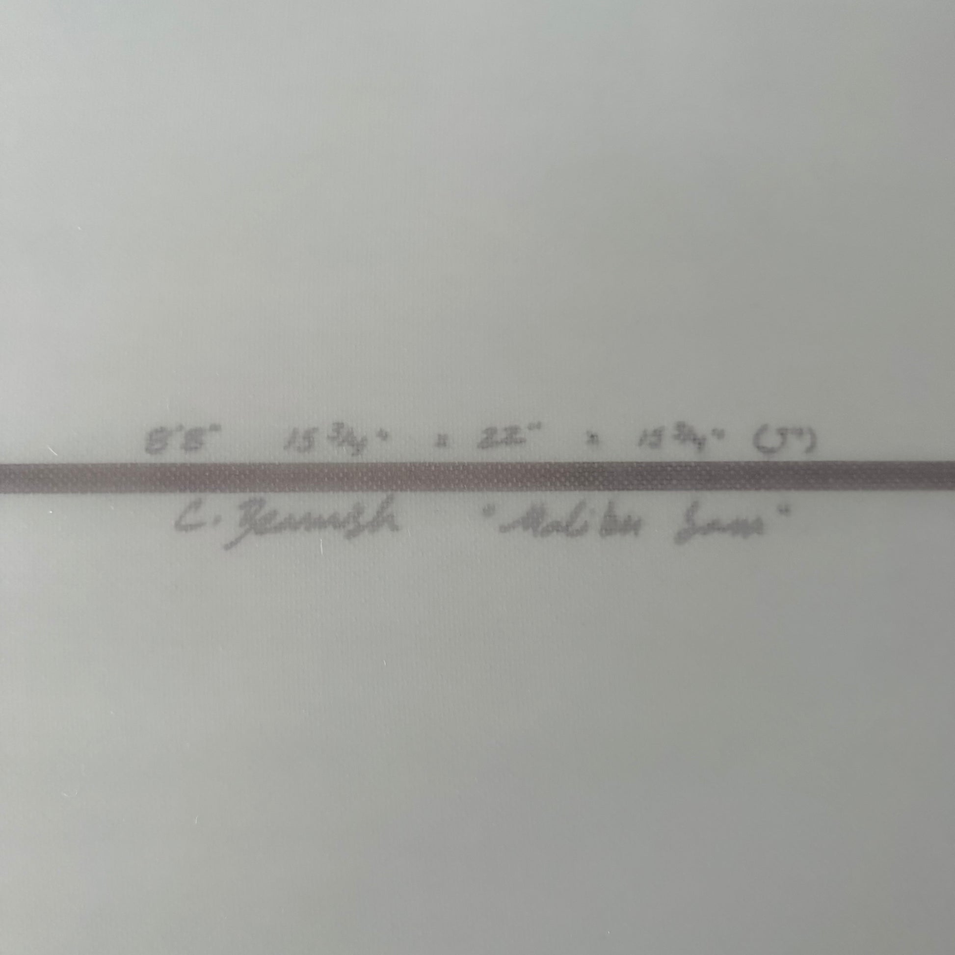 8'8" Christian Beamish Malibu Sam