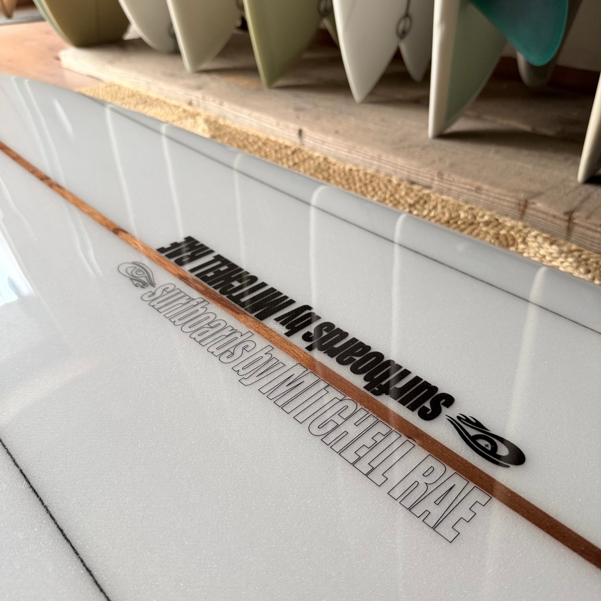8'4" SURFBOARDS by MITCHELL RAE Coral Reafer