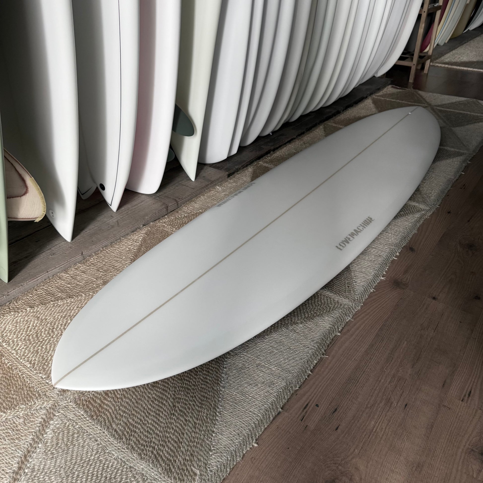 LOVEMACHINE SURFBOARDS 7'6" Thick Lizzy