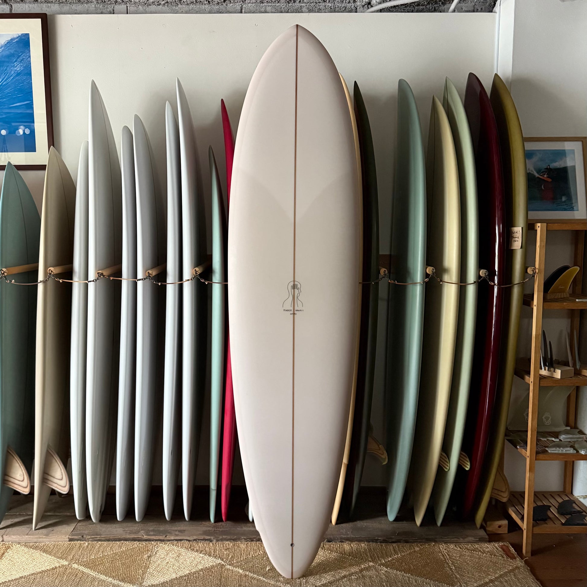 7’3”Todd Pinder Bonzer Three Machine 7’3”