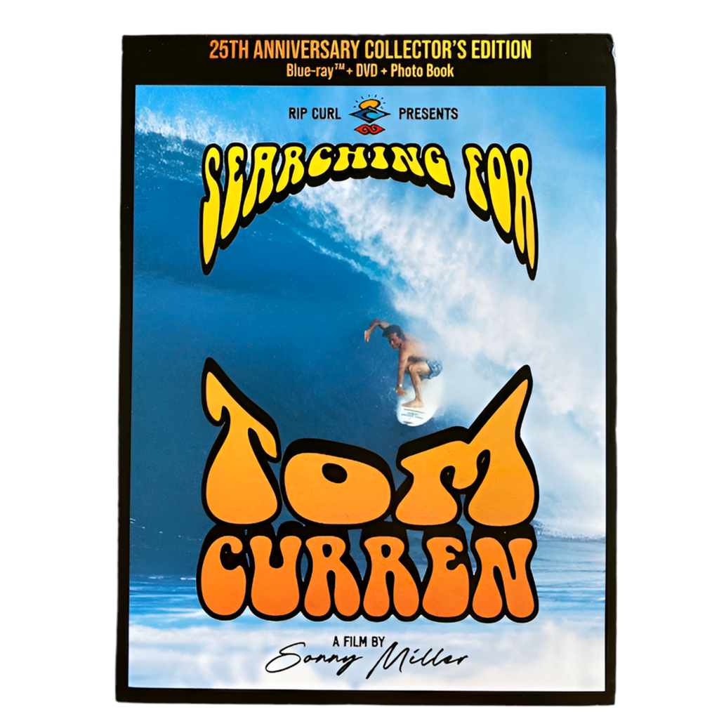 Blue-ray+DVD+Photo Book【Serching For Tom Curren】25th anniversary Collector's Edition ポスター&ステッカー付き