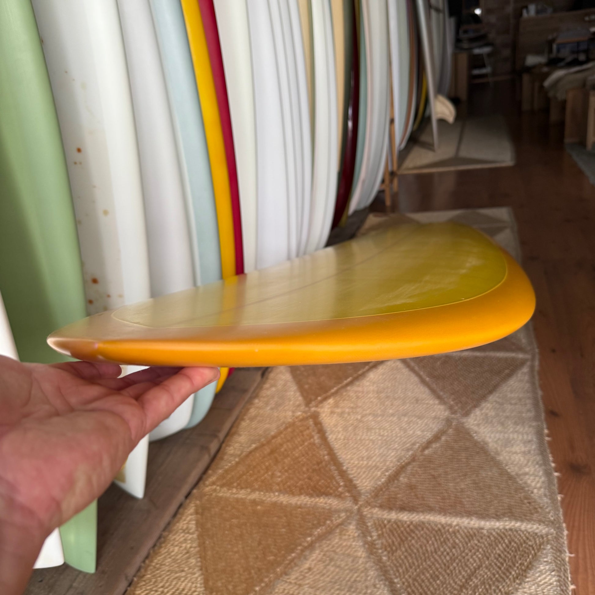 7’10” Todd Pinder Fish Simmons Angelo resin Artwork