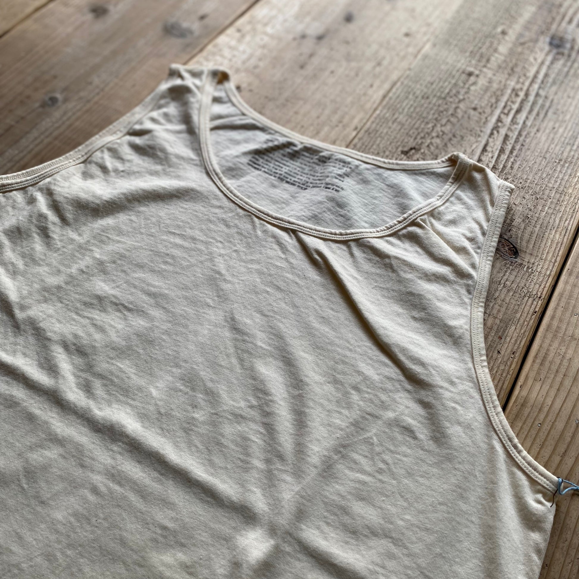 S&Y WORKSHOP ORIGINAL  100% Organic cotton "TANK TOP"
