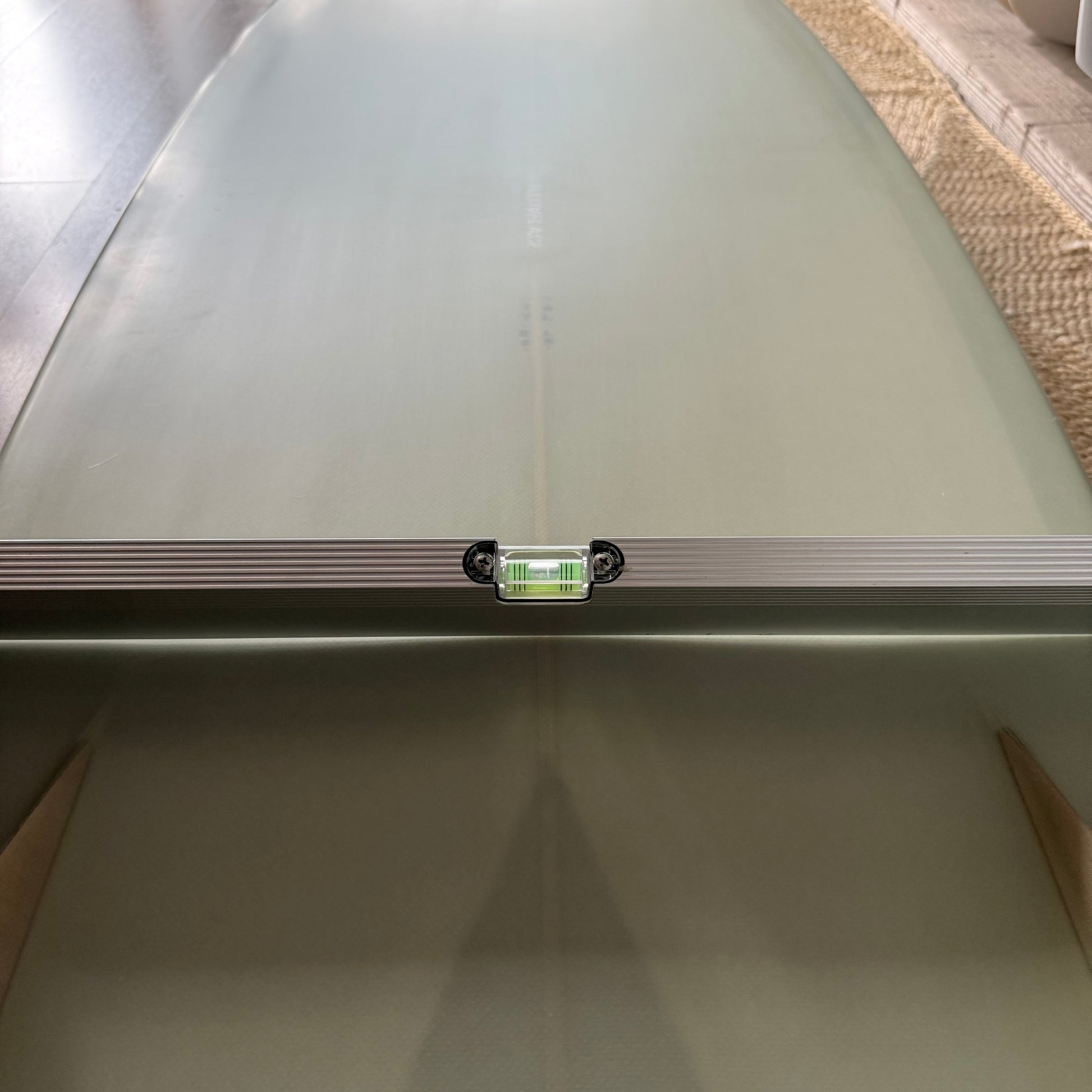 LOVEMACHINE SURFBOARDS 7'6" Thick Lizzy smoothing by Ryan Lovelace