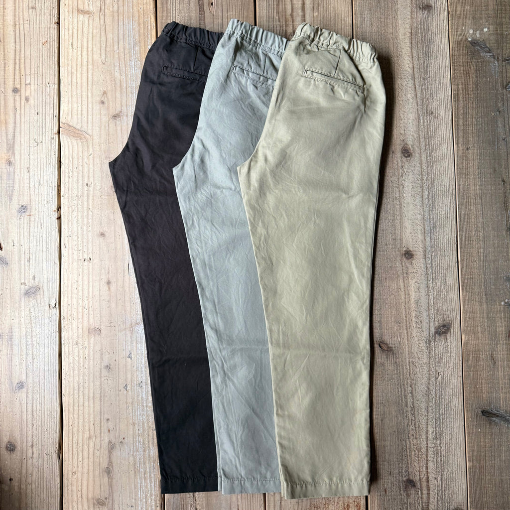 S&Y WORKSHOP Original /Organic cotton Easy Trousers”Gabardine”