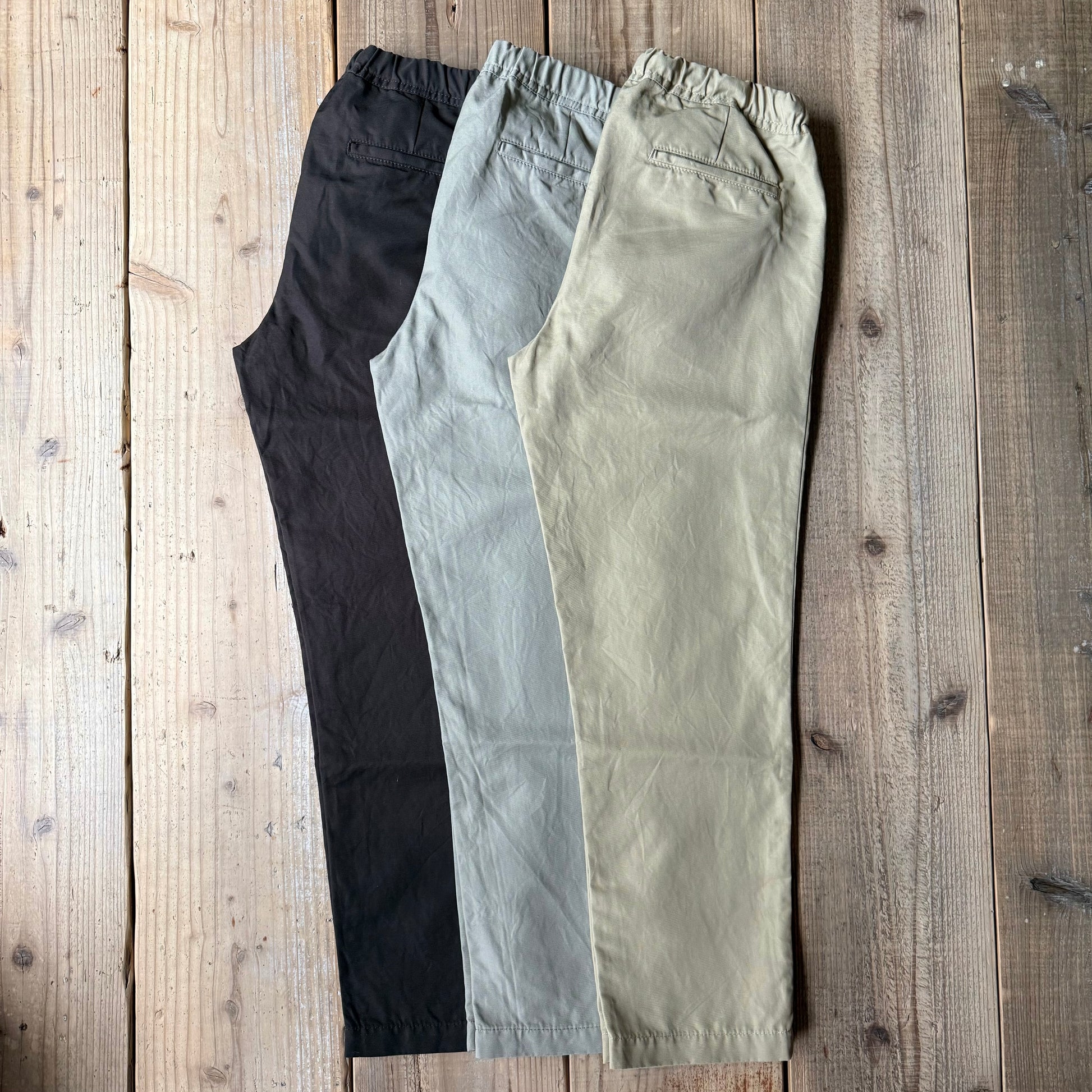 S&Y WORKSHOP Original /Organic cotton Easy Trousers”Gabardine”