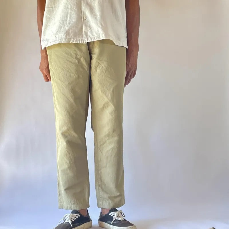 S&Y WORKSHOP Original /Organic cotton Easy Trousers”Gabardine”