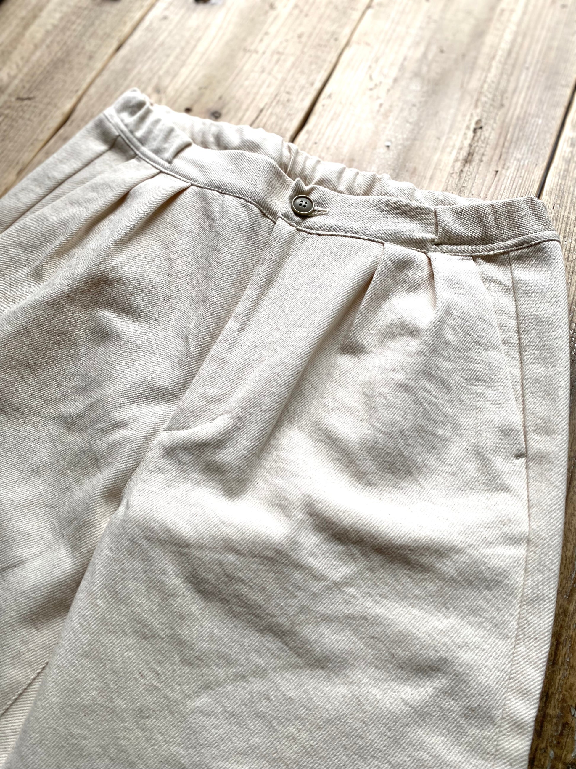 S&Y WORKSHOP Original /Easy Trousers 100% Organic cotton Drill Tumbler