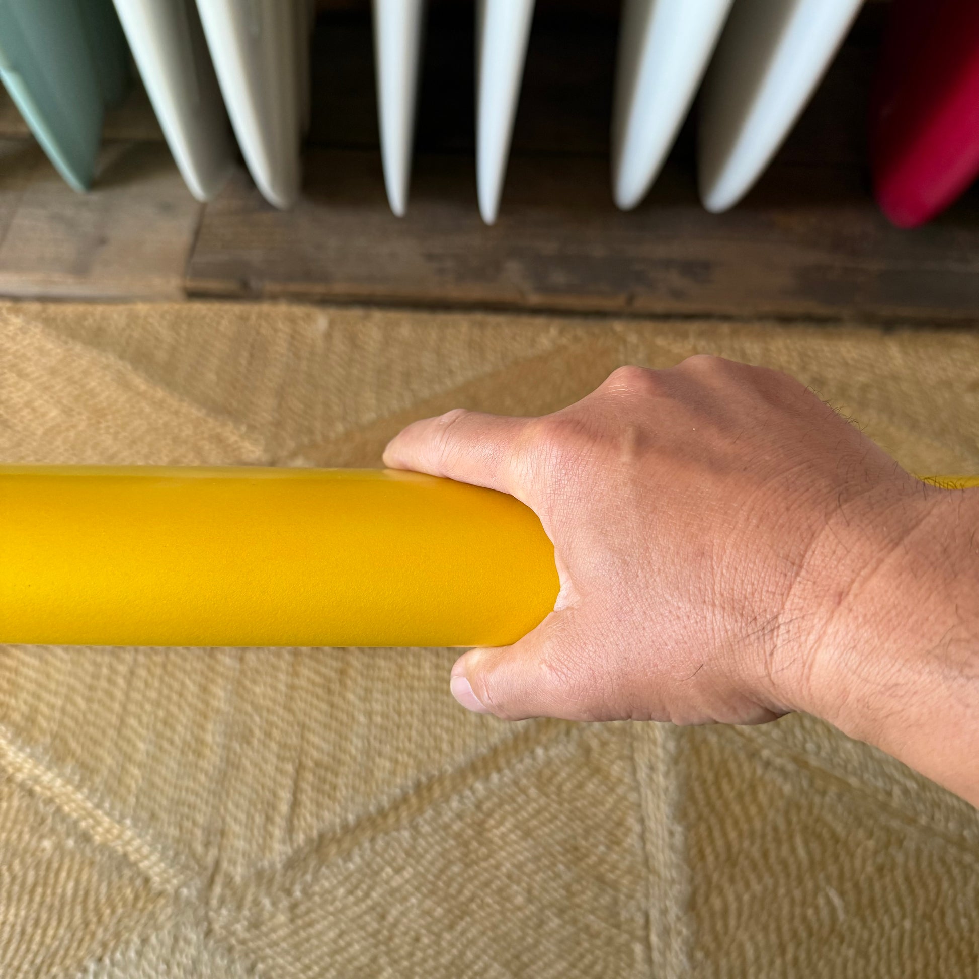 7’6” Simon Jones Designs MASSIVE  golden yellow