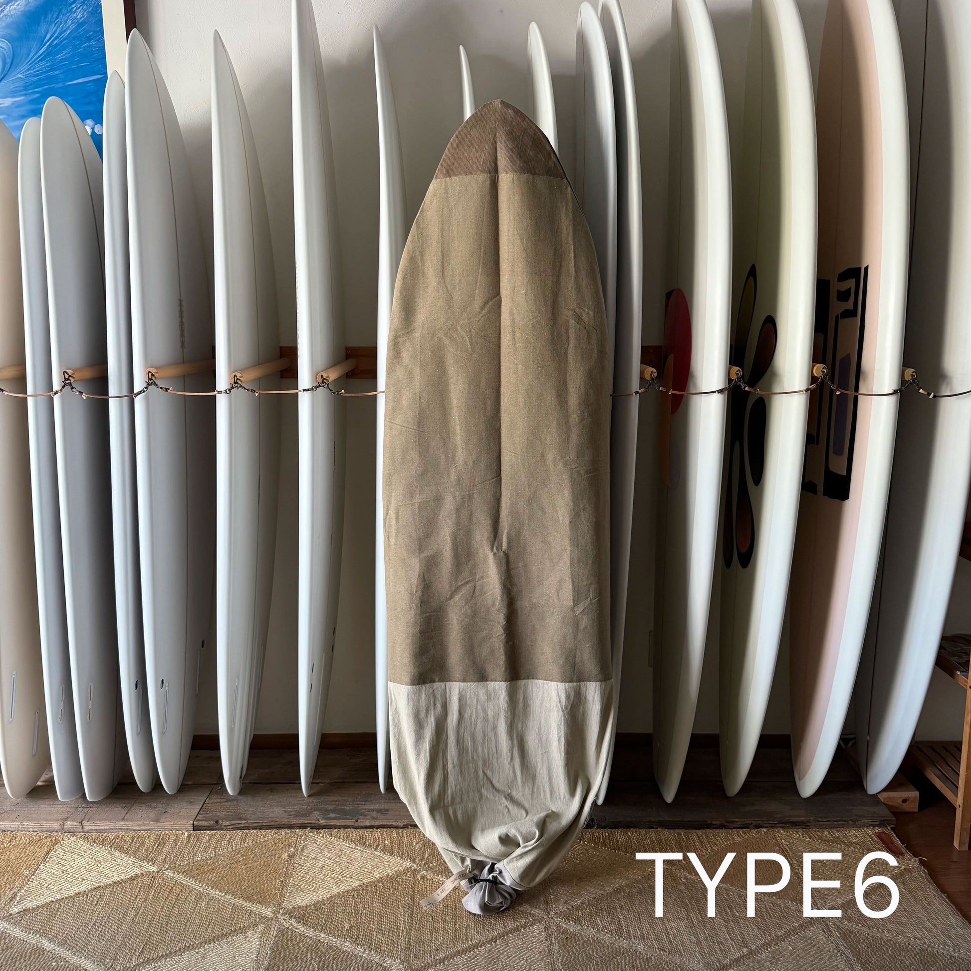 ELEPHANT SURFBOARD COVER A Type Point Nose