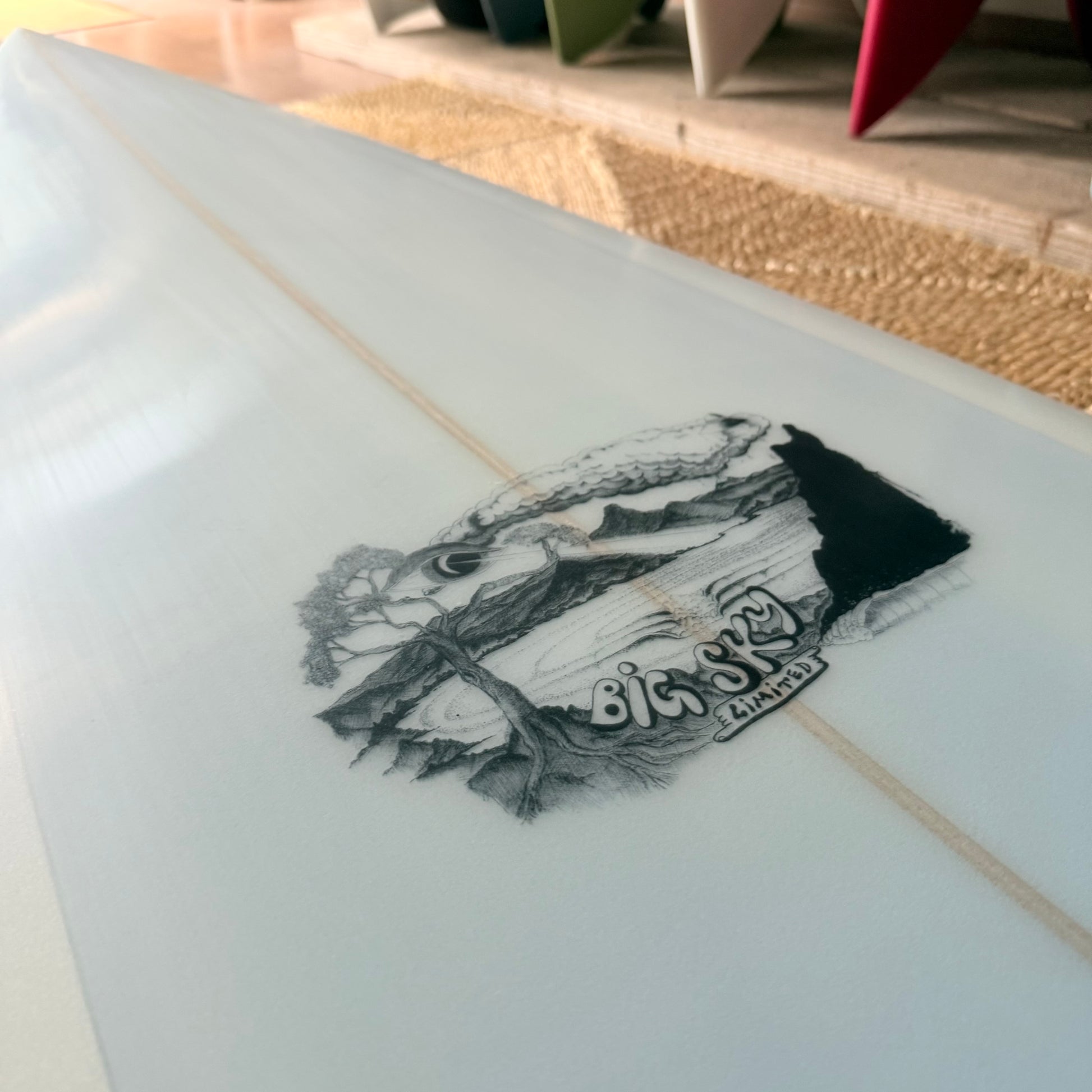 7’0” BIG SKY LIMITED Simon Andarson Round Tail Single 7’0”