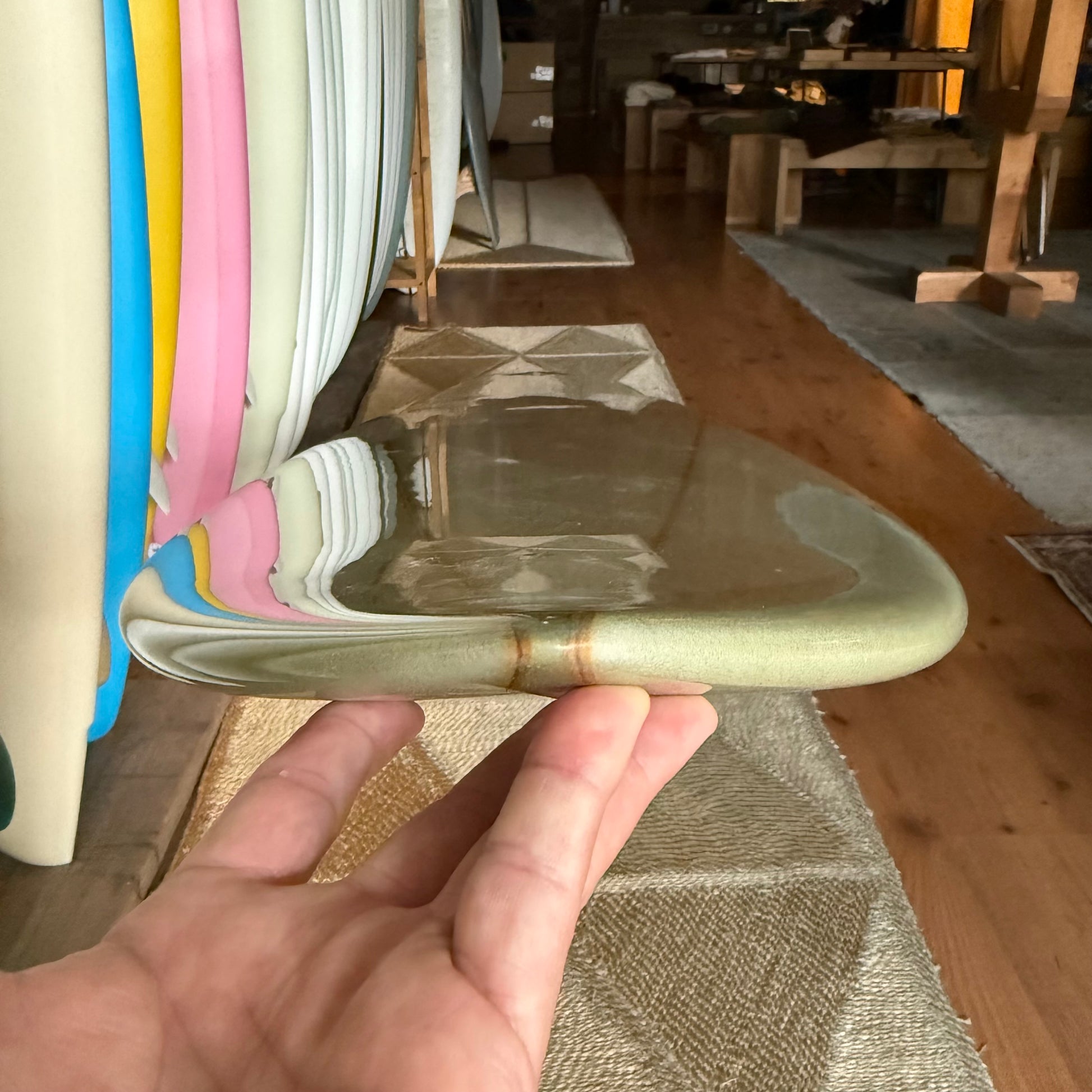 7'0" SURFBOARDS by MITCHELL RAE Outer Fish 2 V2 Flex Stringer