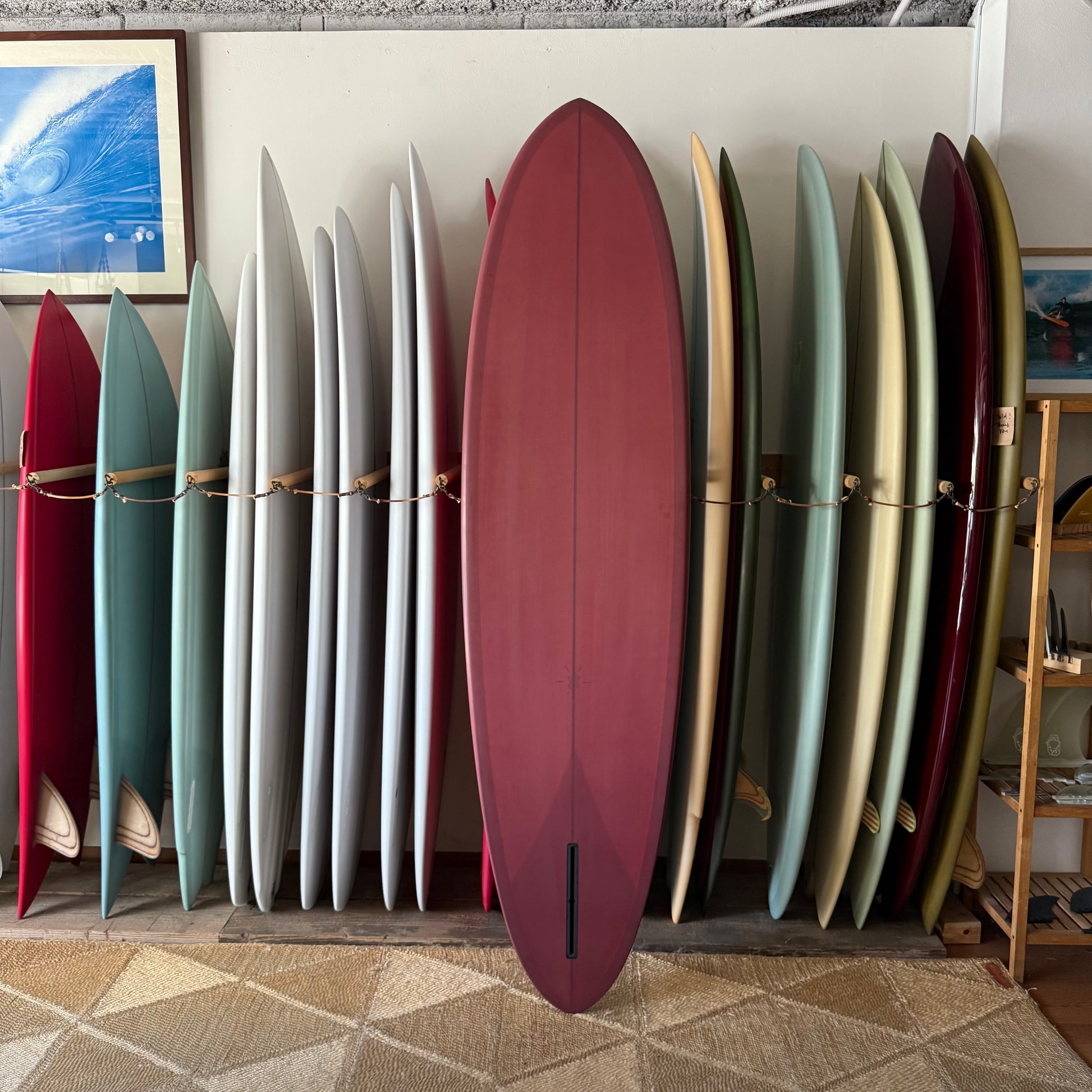 7'2" Alex LopezSurfboards Roundpin Single