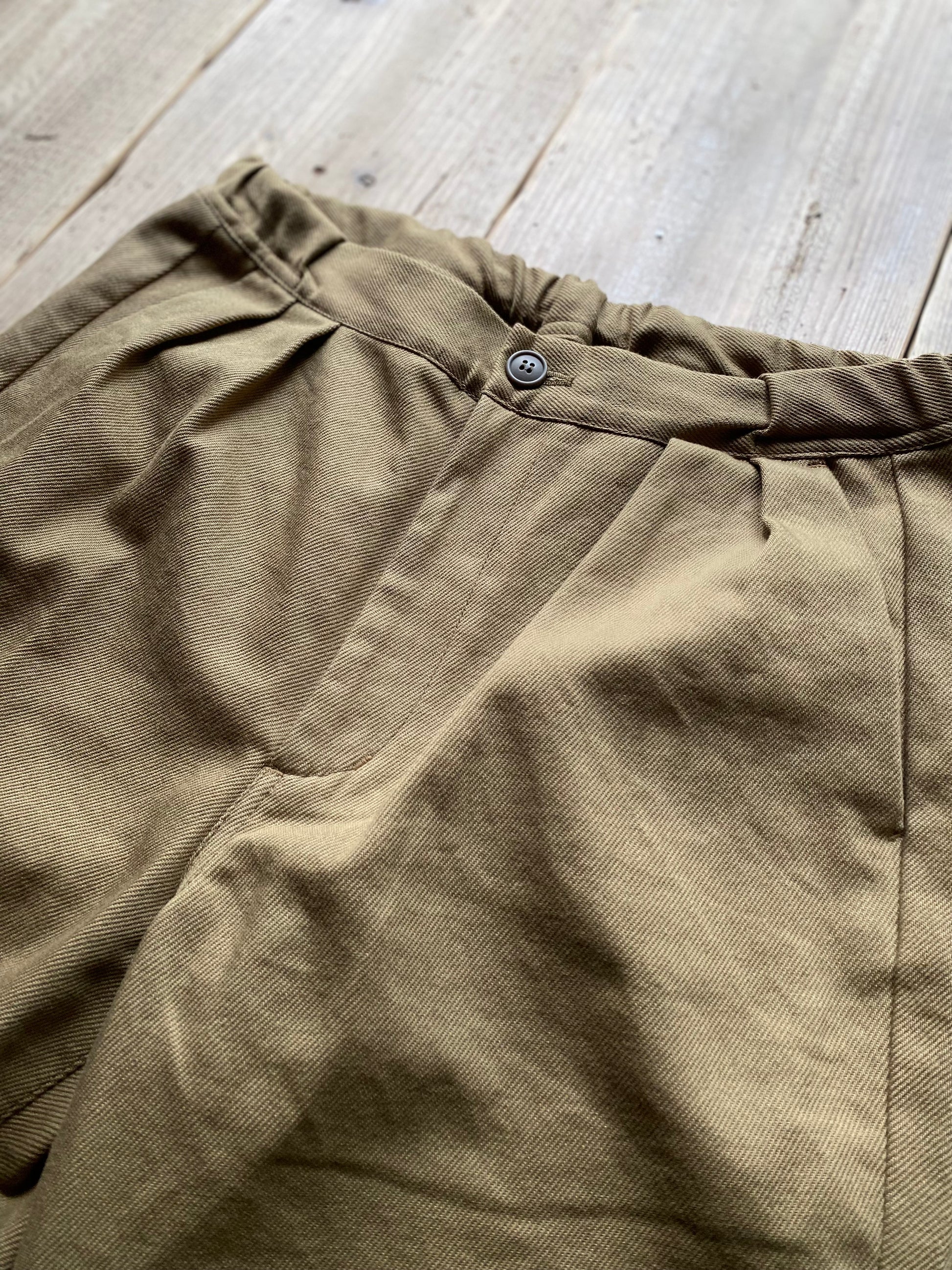 S&Y WORKSHOP Original /Easy Trousers 100% Organic cotton Drill Tumbler