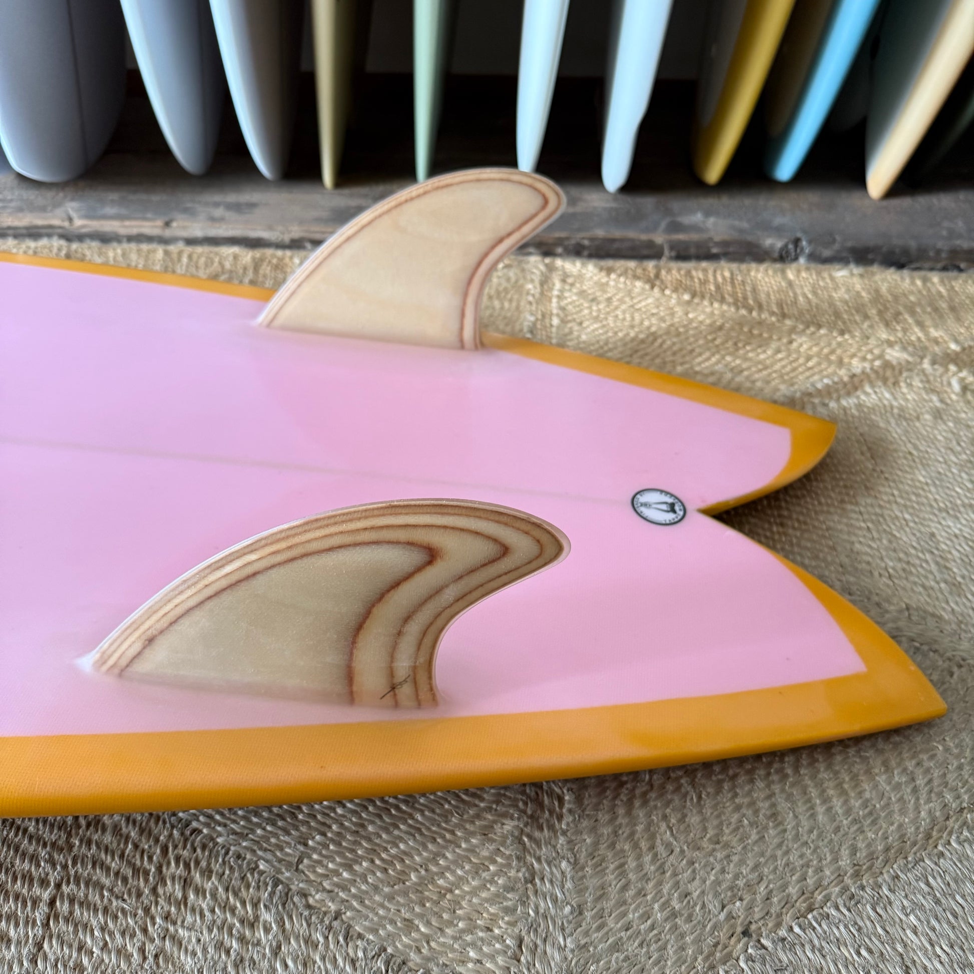 7’10” Todd Pinder Fish Simmons Angelo resin Artwork