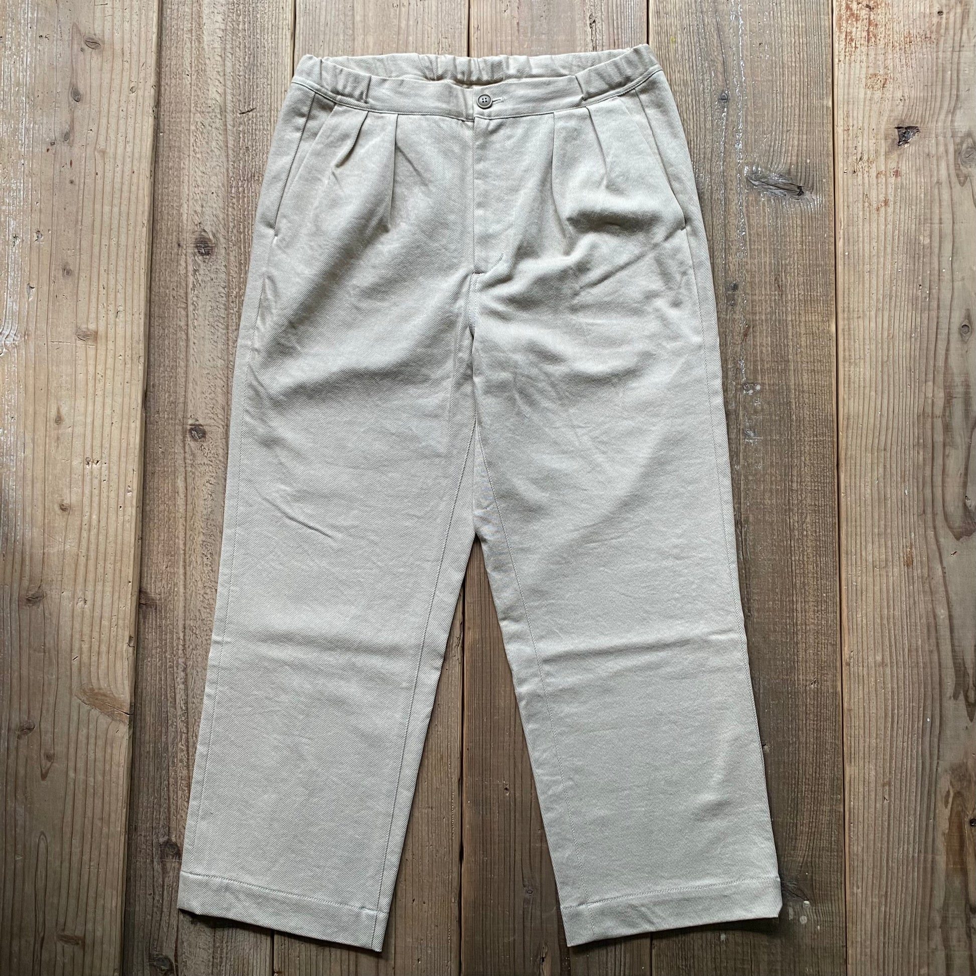 S&Y WORKSHOP Original /Easy Trousers 100% Organic cotton Drill Tumbler