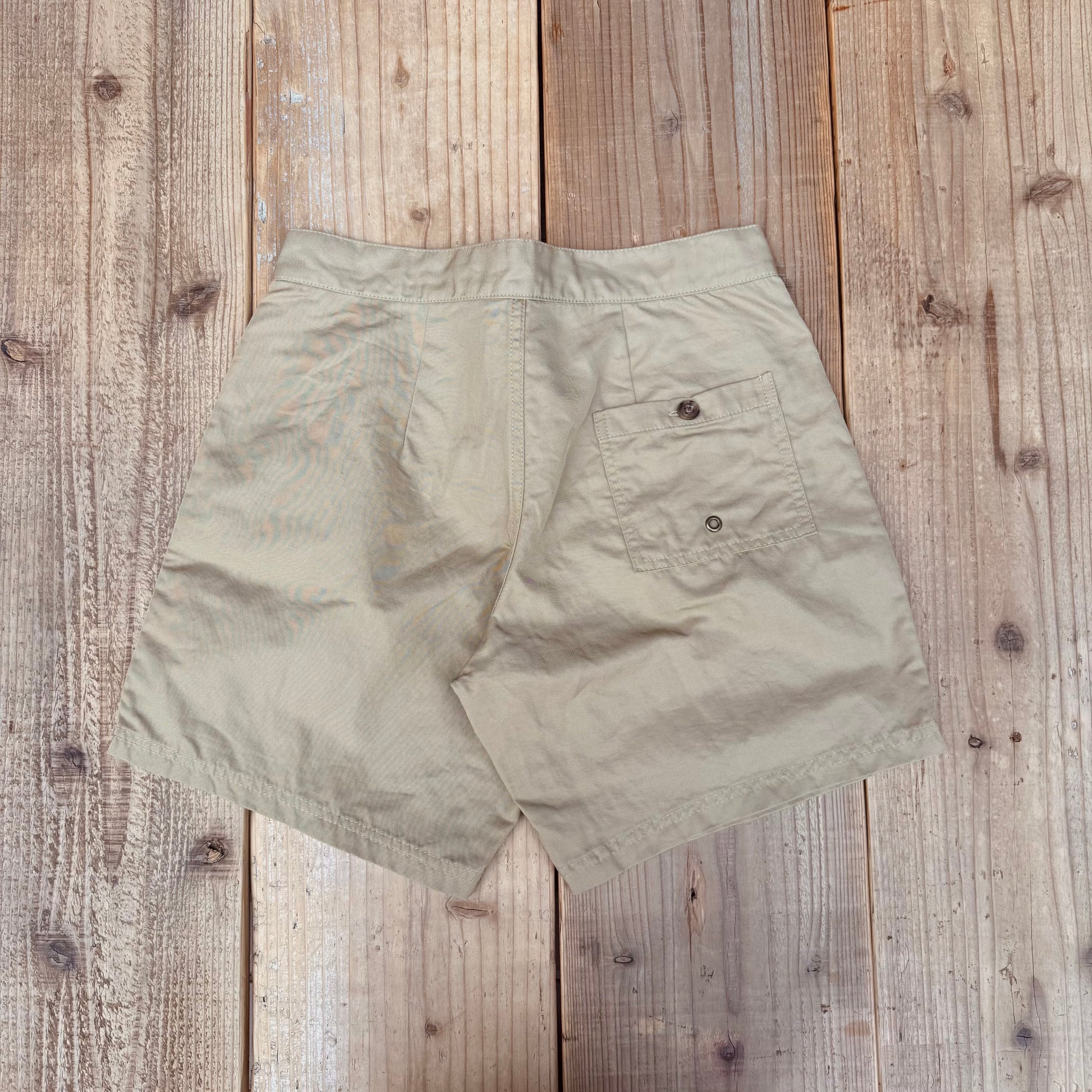 S&Y WORKSHOP ORIGINAL : BOARD SHORTS :: Turkish Organic C/Li "Gabardine"