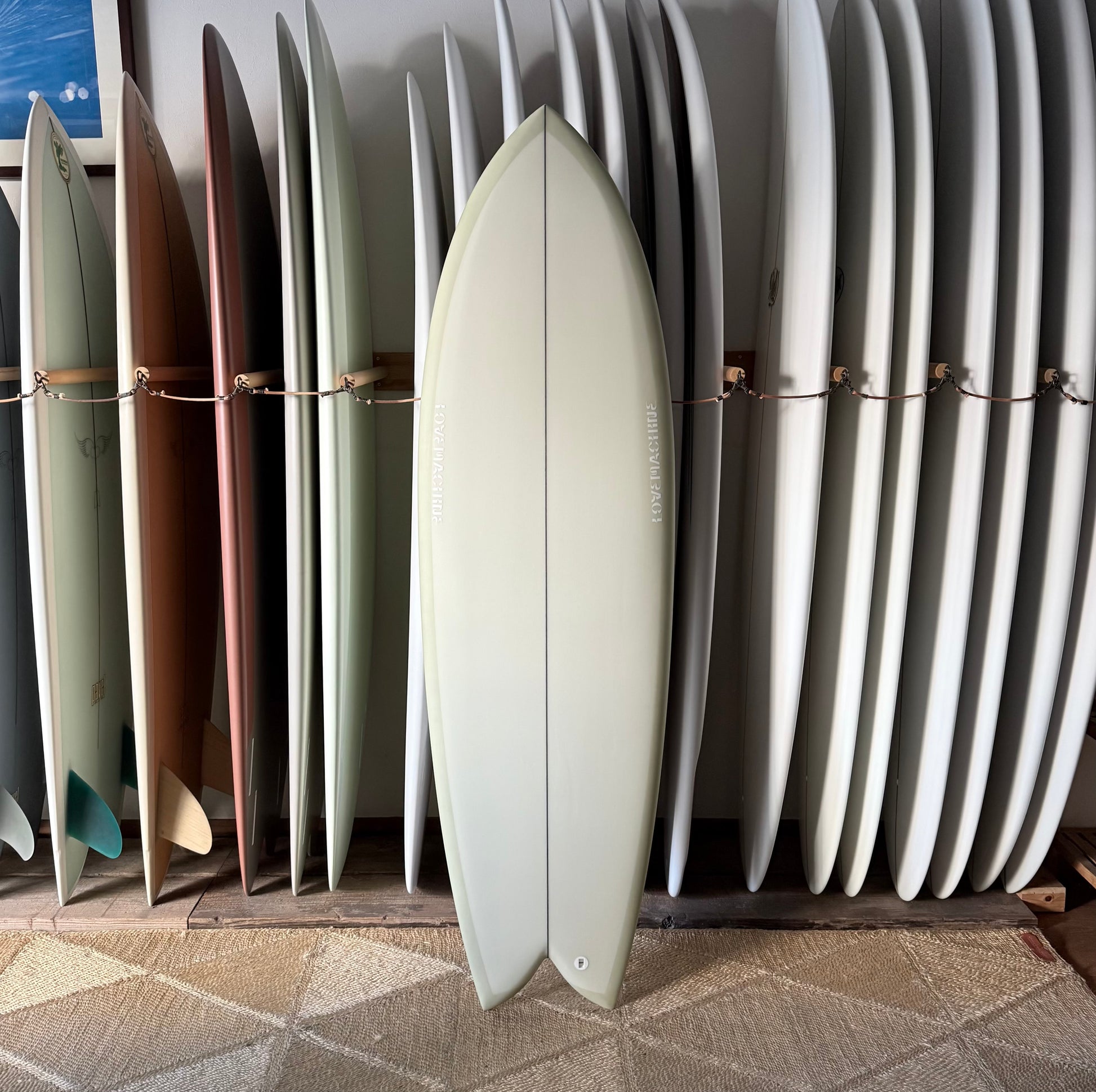 LOVEMACHINE SURFBOARDS 5’9” Wills Fish