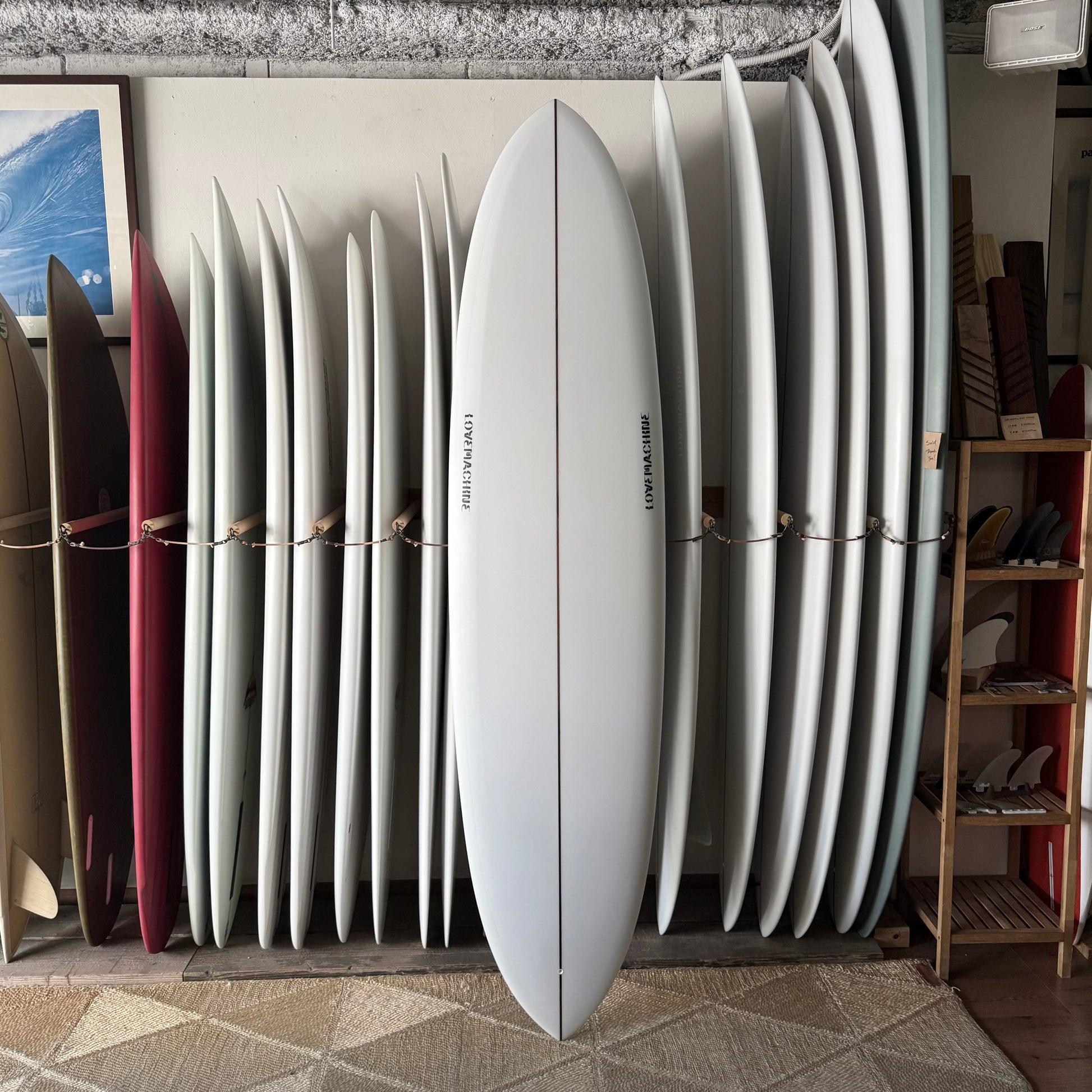 7'6" LOVEMACHINE SURFBOARDS ThickLizzy