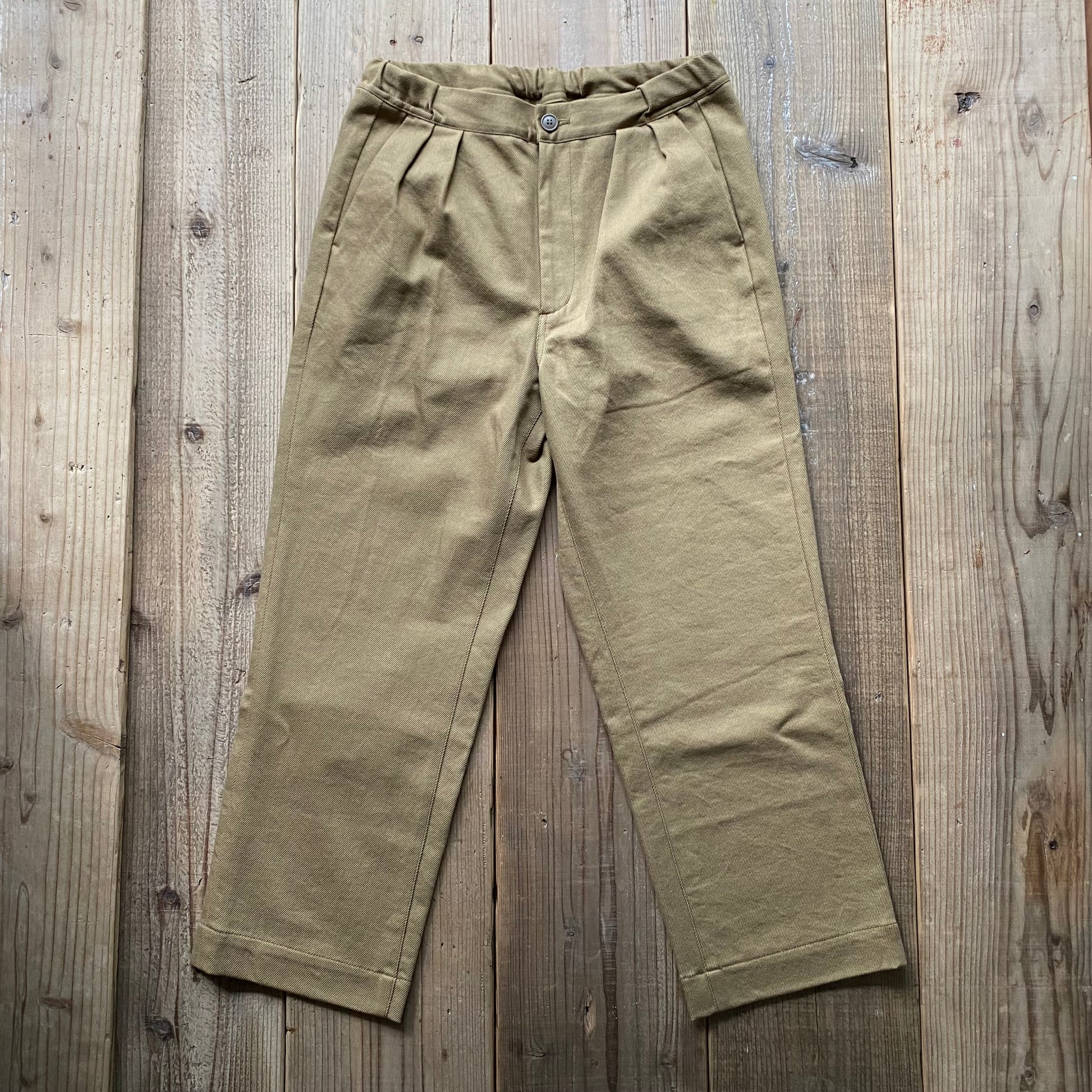 S&Y WORKSHOP Original /Easy Trousers 100% Organic cotton Drill Tumbler