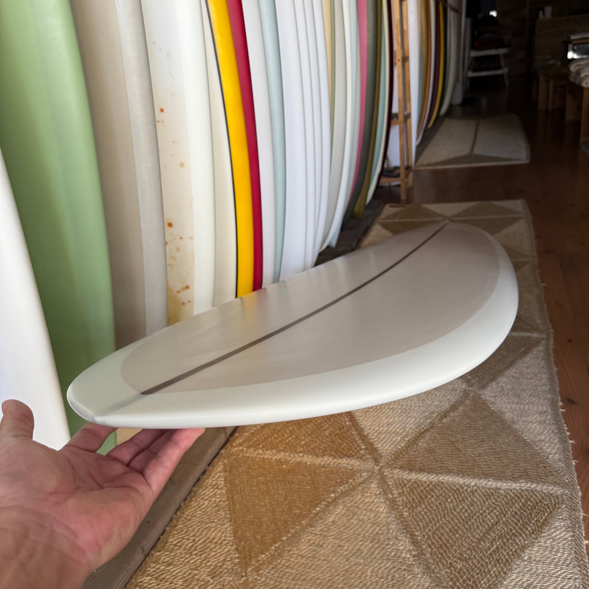 8’6”  Todd Pinder Zeppelin Angelo resin Artwork