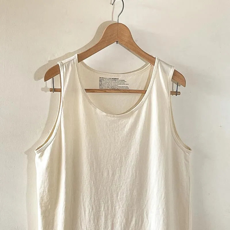 S&Y WORKSHOP ORIGINAL  100% Organic cotton "TANK TOP"