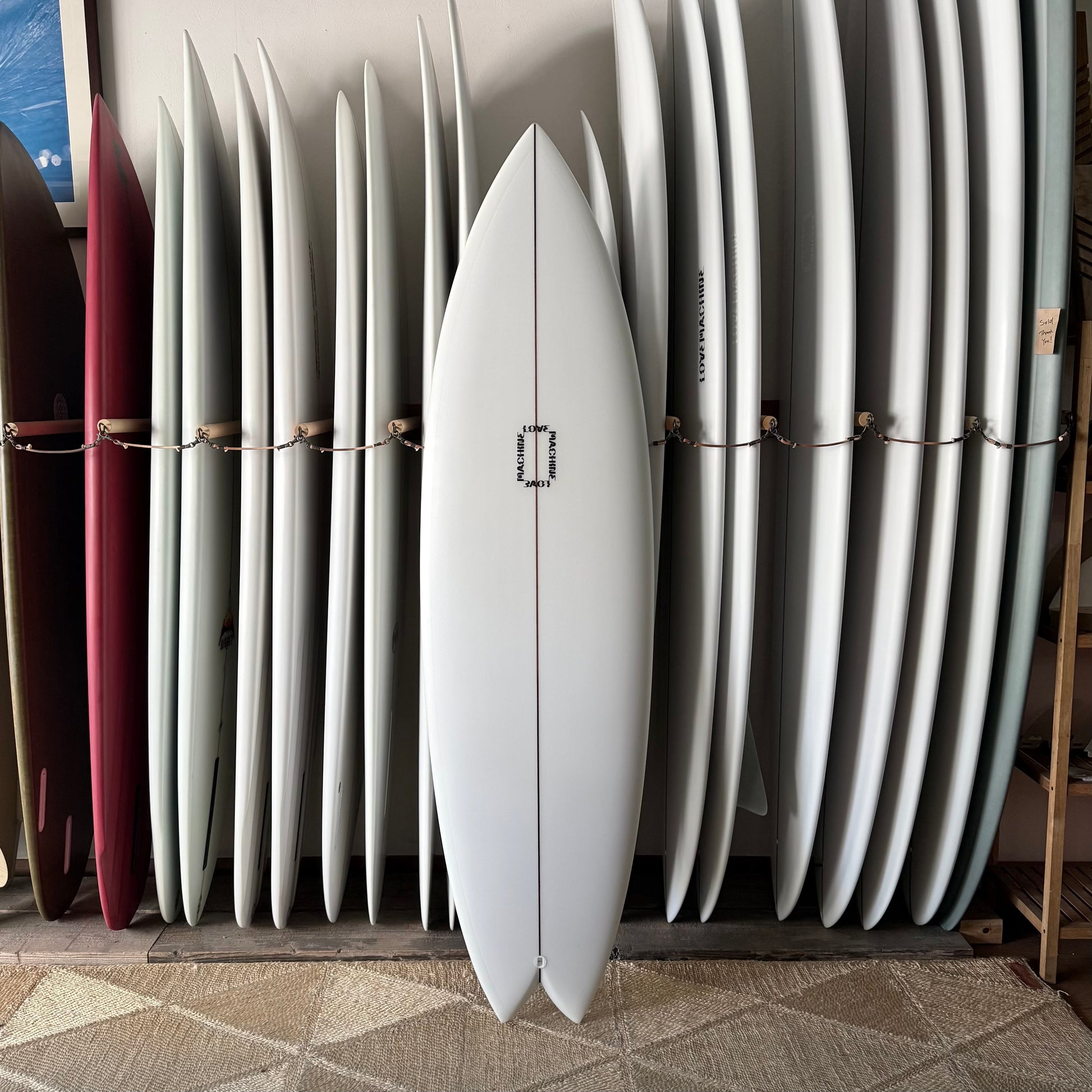 6'0" LOVEMACHINE SURFBOARDS Pedestrian Ship
