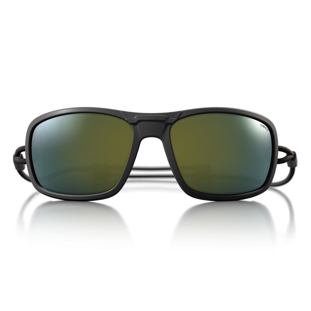 OMBRAZ AZZURRO/CHARCOAL/POLARIZED YELLOW, GREEN MIRROR