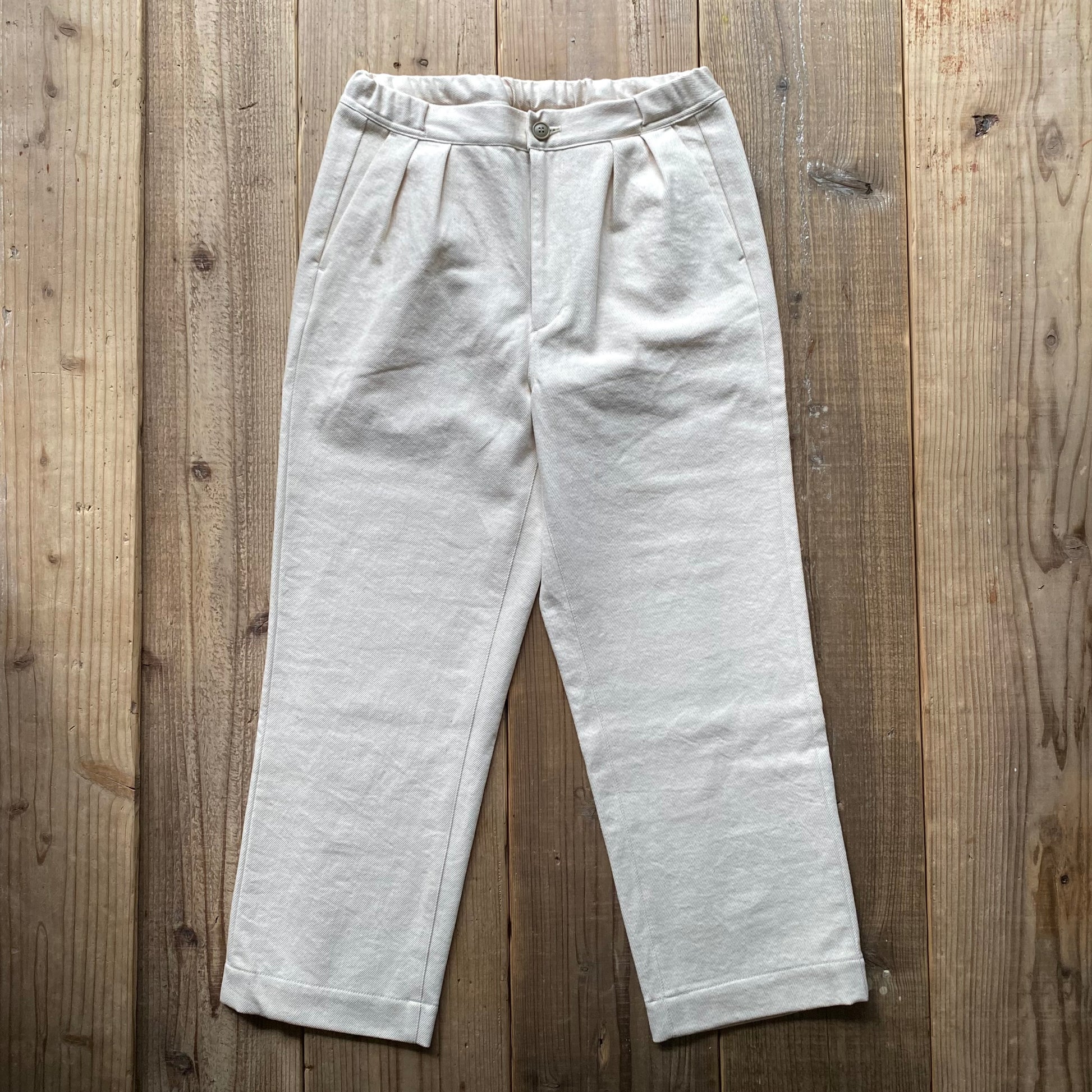 S&Y WORKSHOP Original /Easy Trousers 100% Organic cotton Drill Tumbler