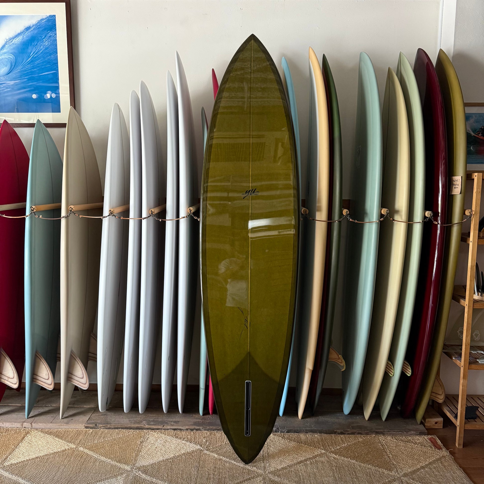 7'2" YU surfboards Modern single model