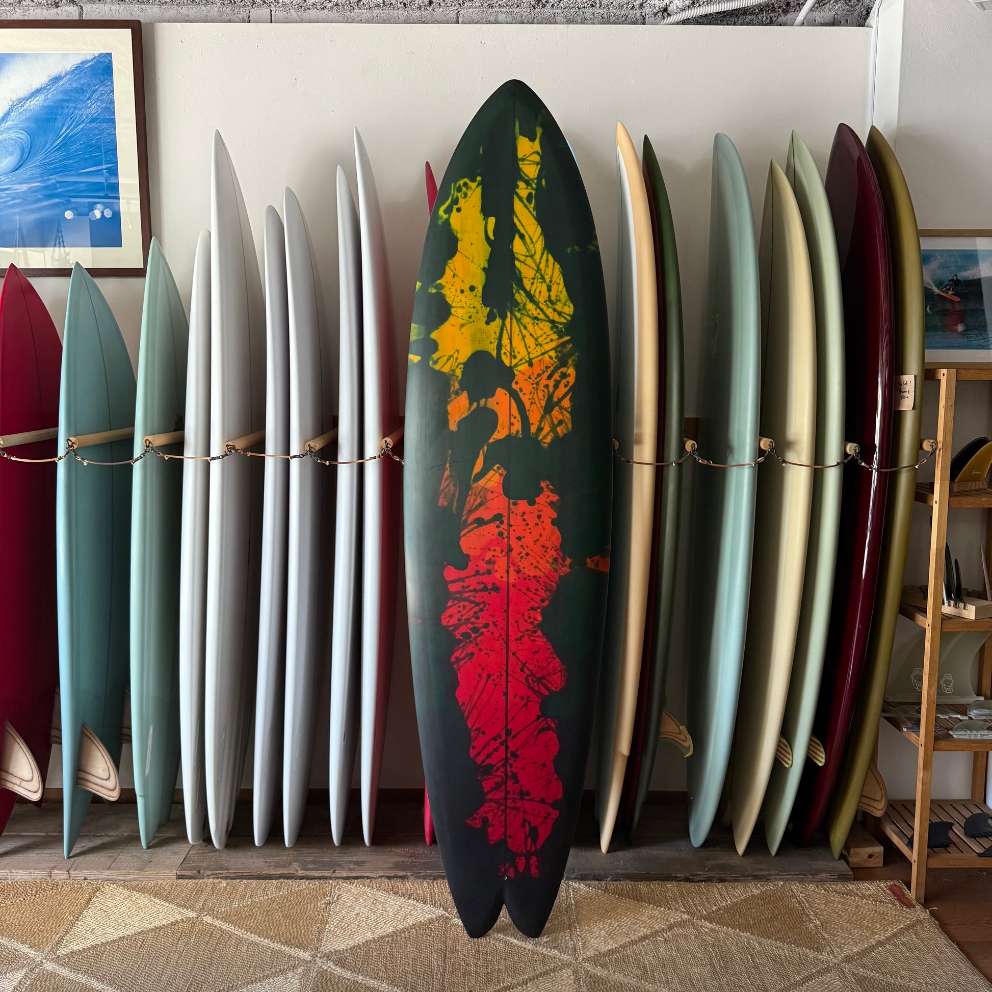 7'0" Alex Lopez Surfboards Swallowtail Single