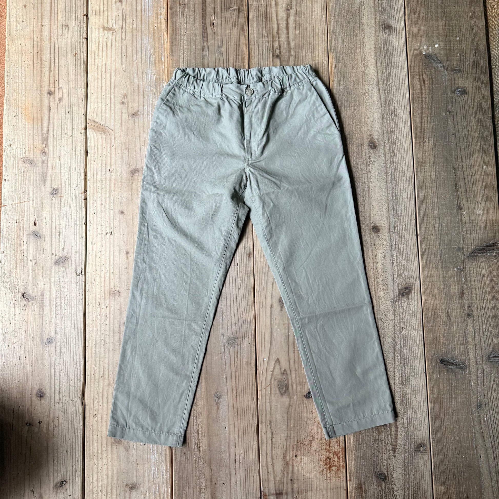 S&Y WORKSHOP Original /Organic cotton Easy Trousers”Gabardine”