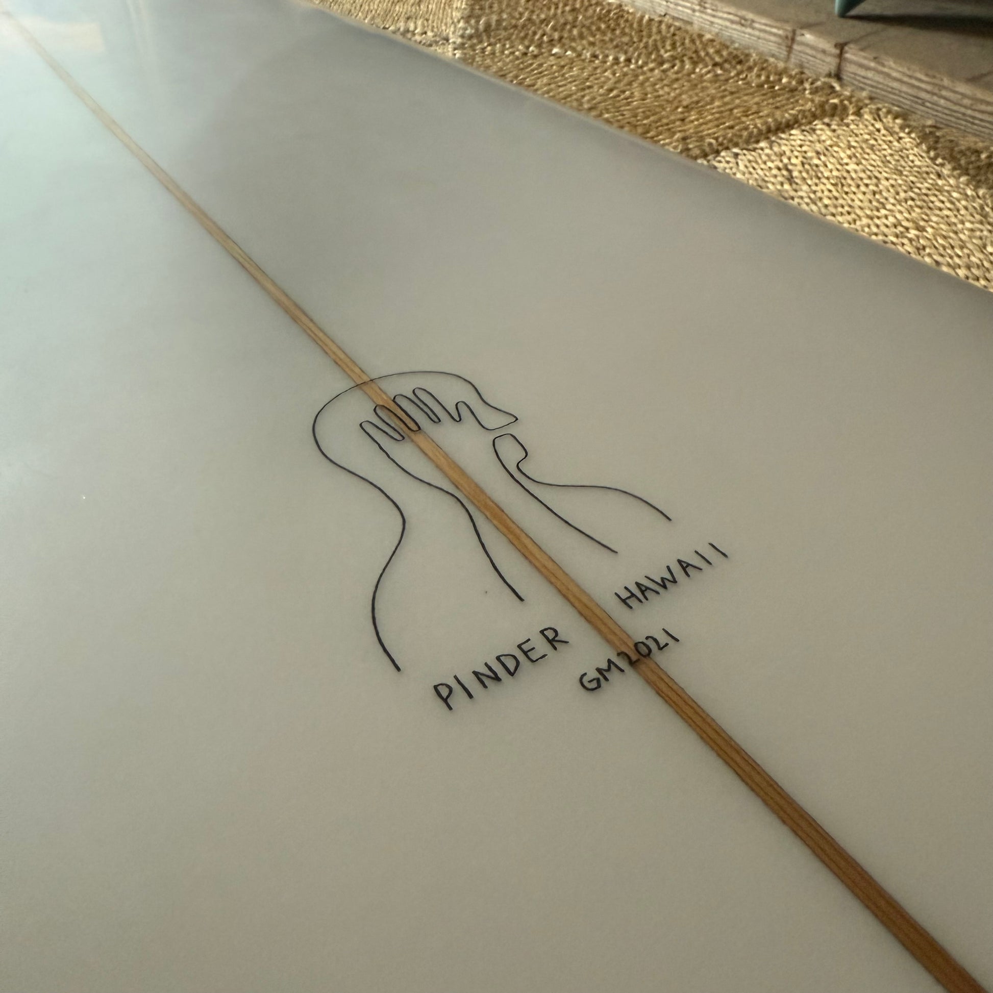 7’3”Todd Pinder Bonzer Three Machine 7’3”
