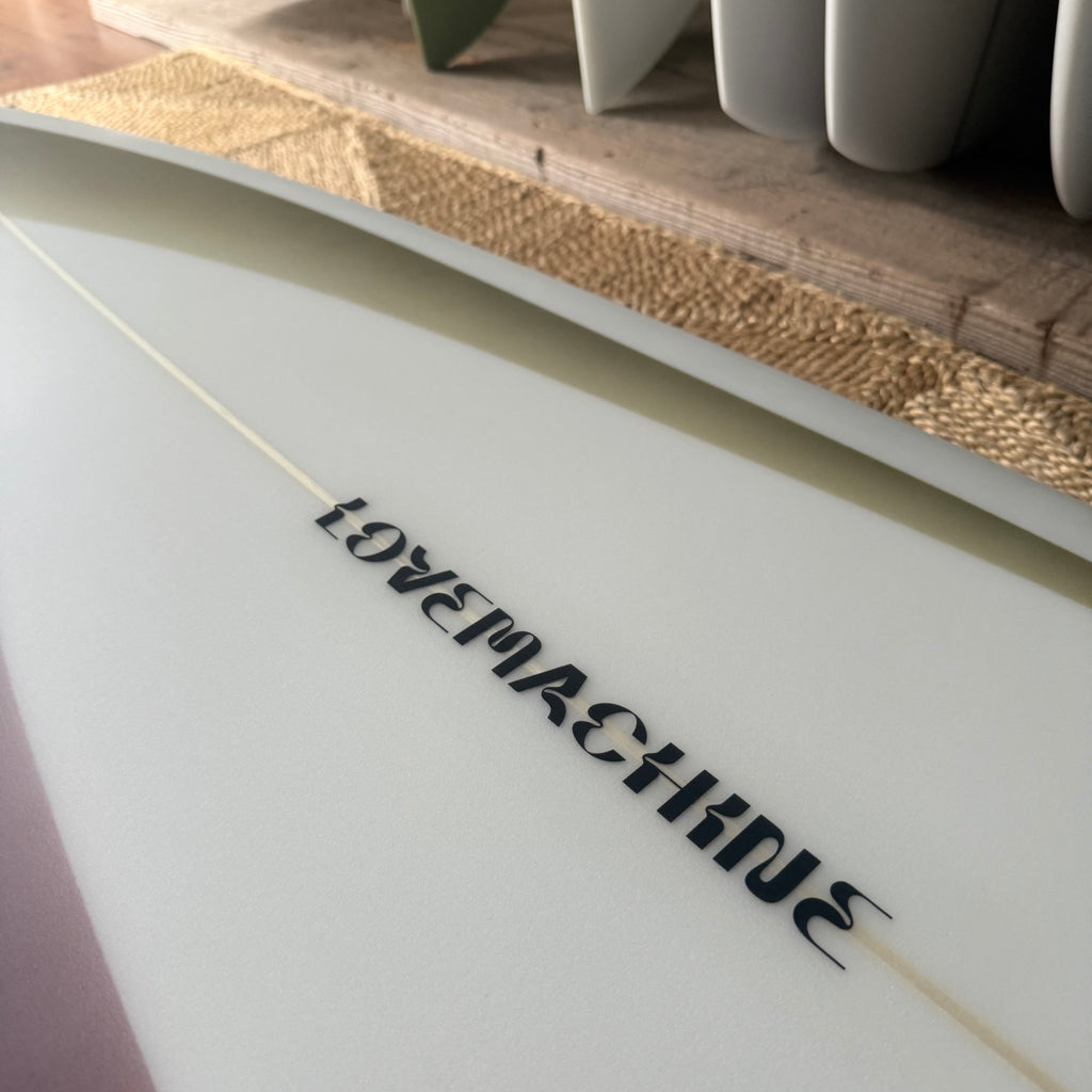 6’0” LOVEMACHINE SURFBOARDS GT