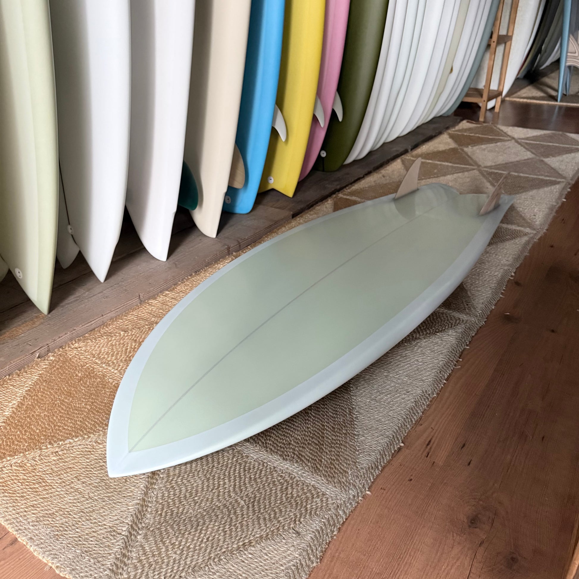 5’10” Mackie Designs Glass love fish