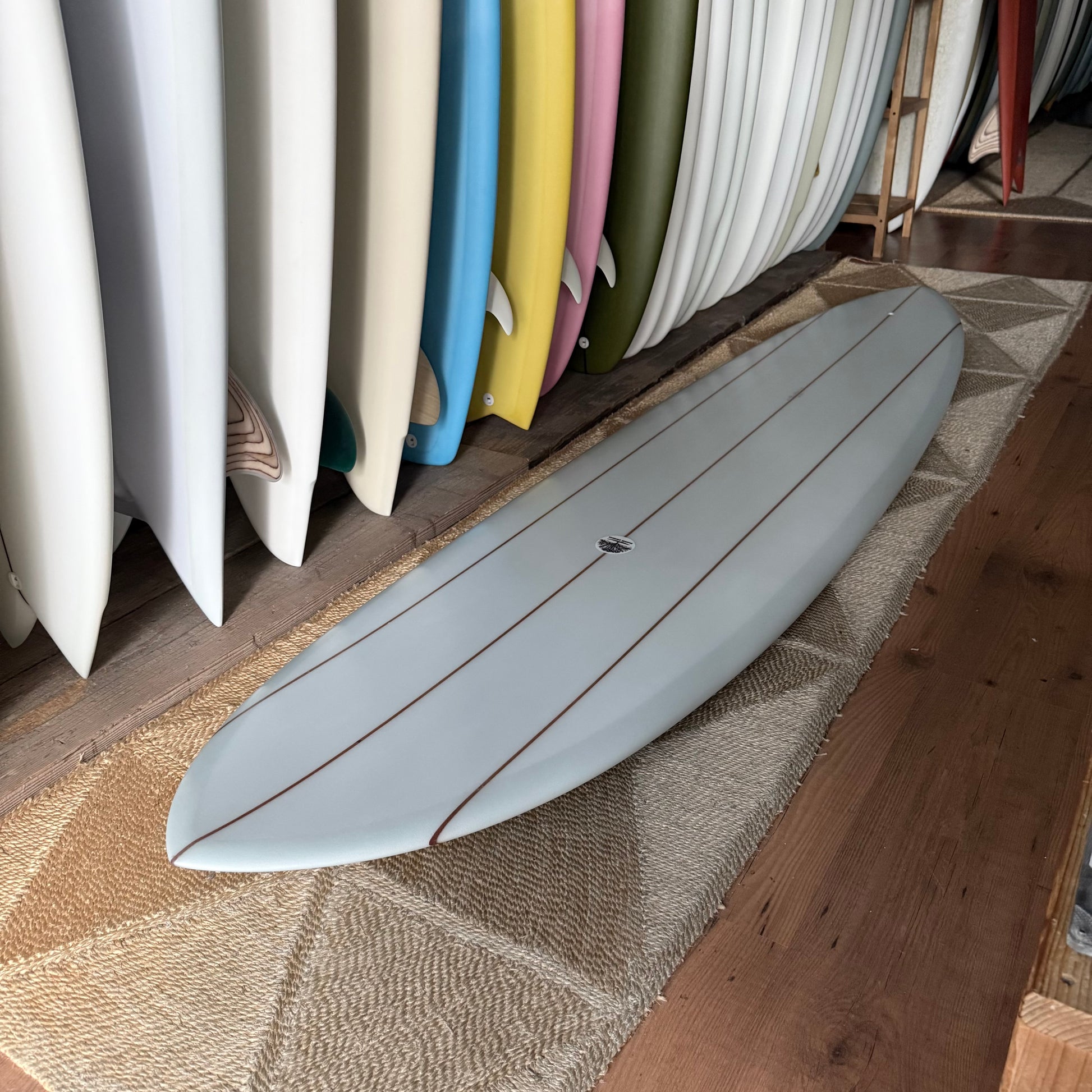 8’3” Mackie Designs Smooth Glide Pin triple stringer
