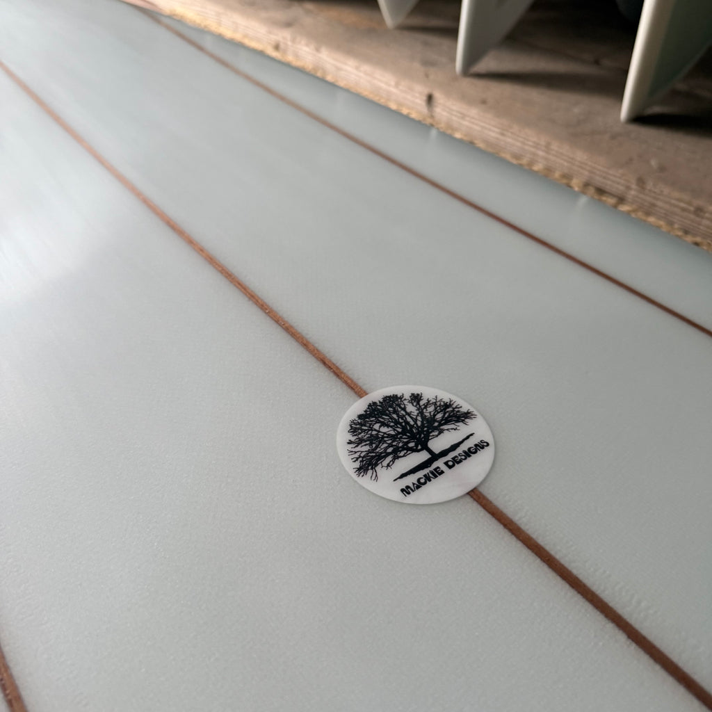 8’3” Mackie Designs Smooth Glide Pin triple stringer