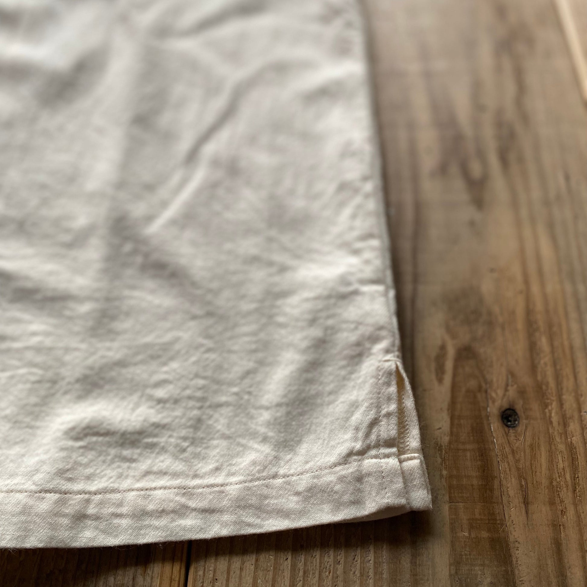 S&Y WORKSHOP ORIGINAL  100% Organic cotton Open Collar Shirt