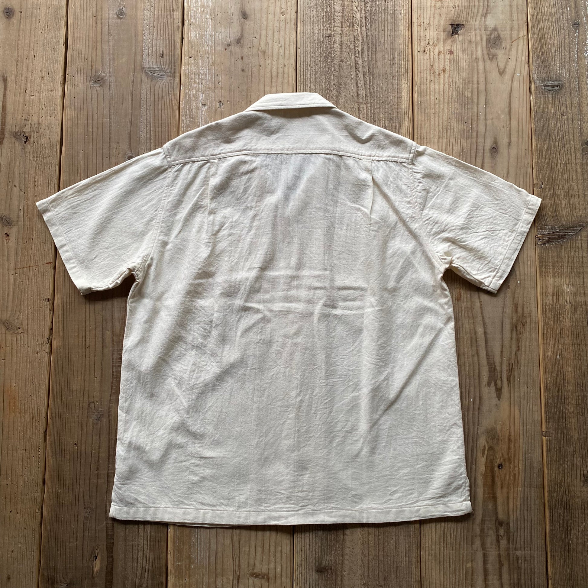 S&Y WORKSHOP ORIGINAL  100% Organic cotton Open Collar Shirt