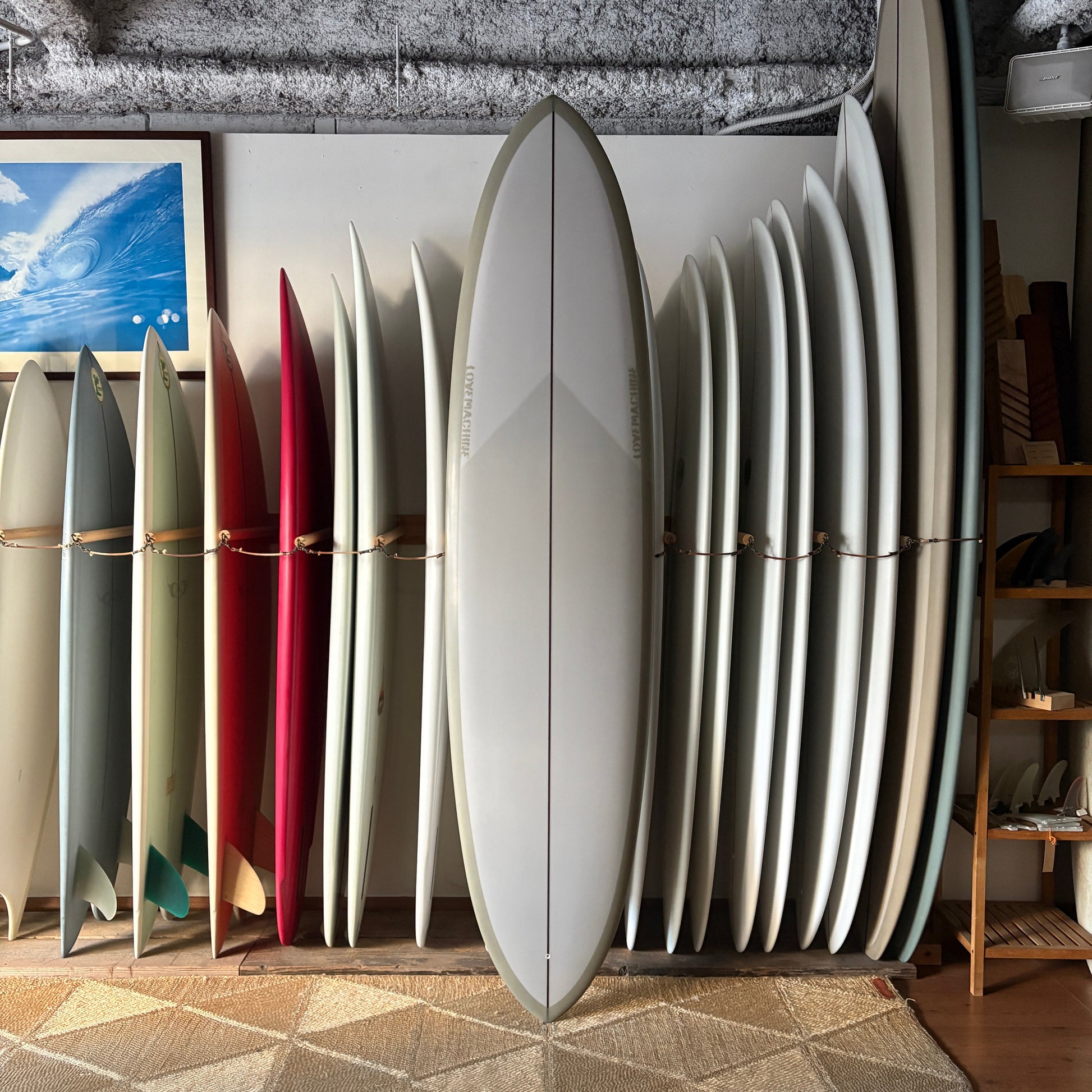 7'10" LOVEMACHINE SURFBOARDS ThickLizzy