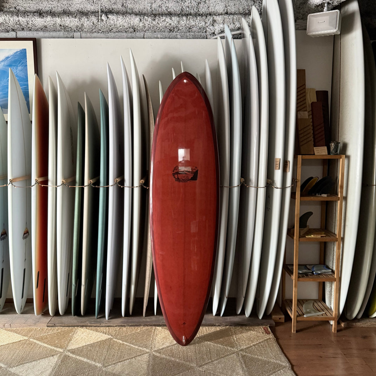 6’9” Andrew Kidman Surfboards  GREEN