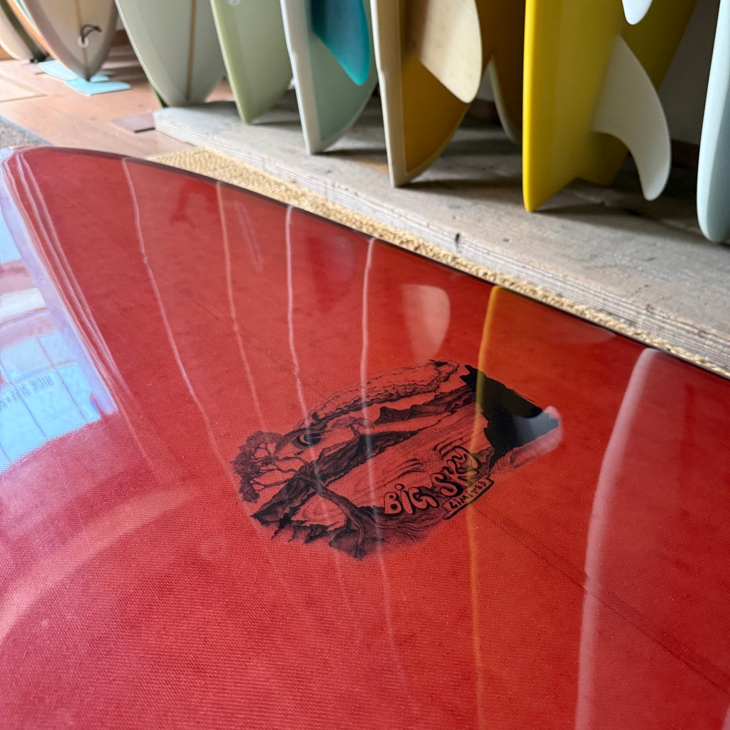 6’9” Andrew Kidman Surfboards  GREEN