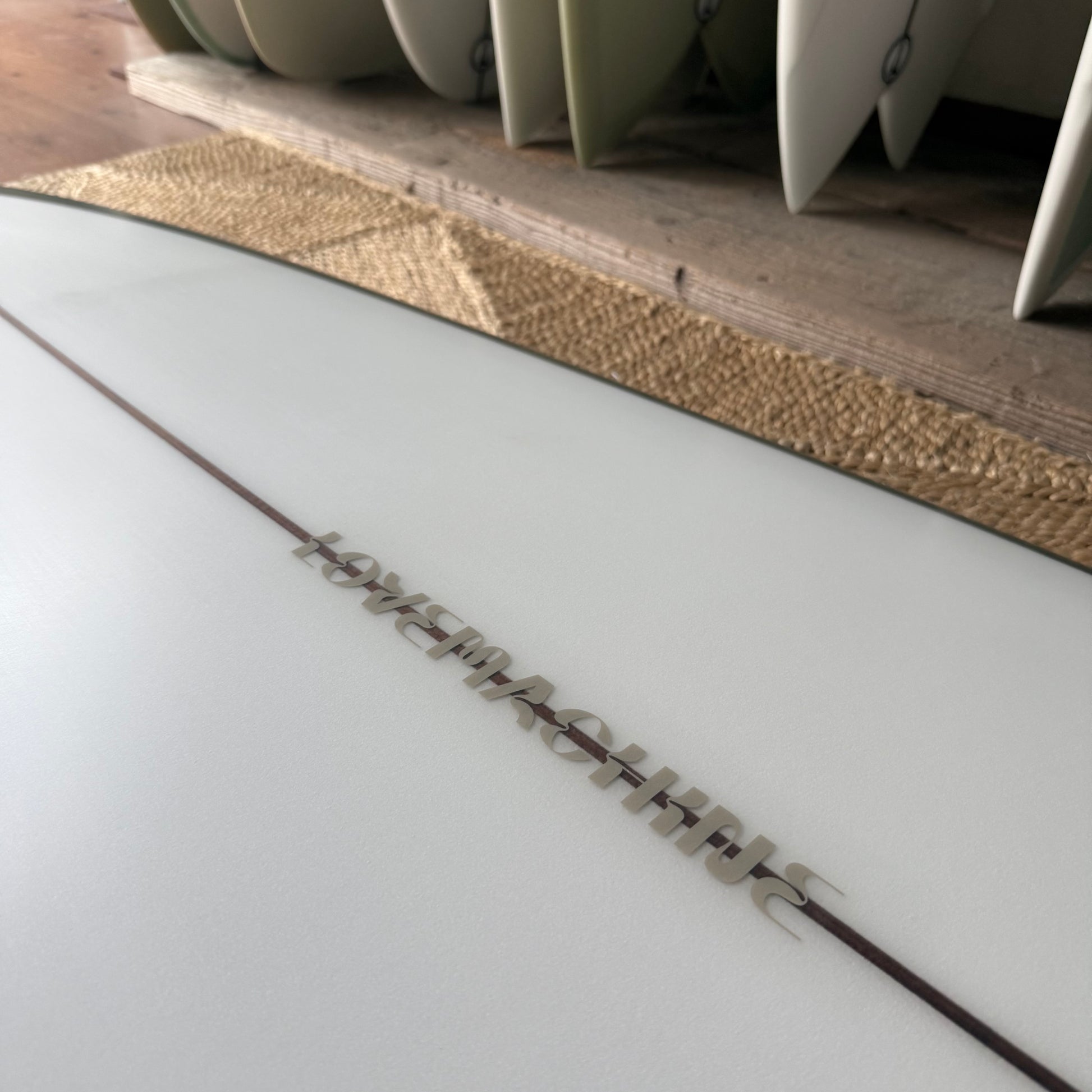 7'4" LOVEMACHINE SURFBOARDS ThickLizzy