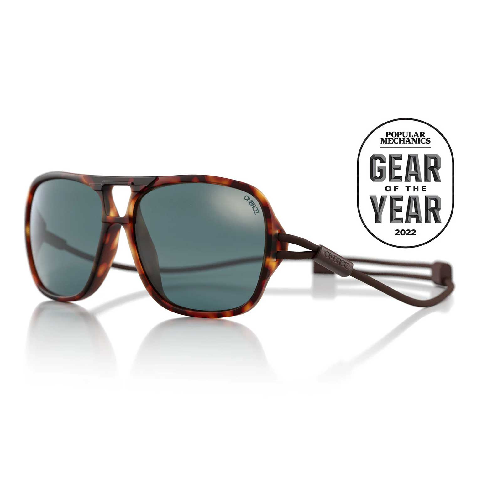 OMBRAZ LEGGERO/Tortoise/Polarized Grey