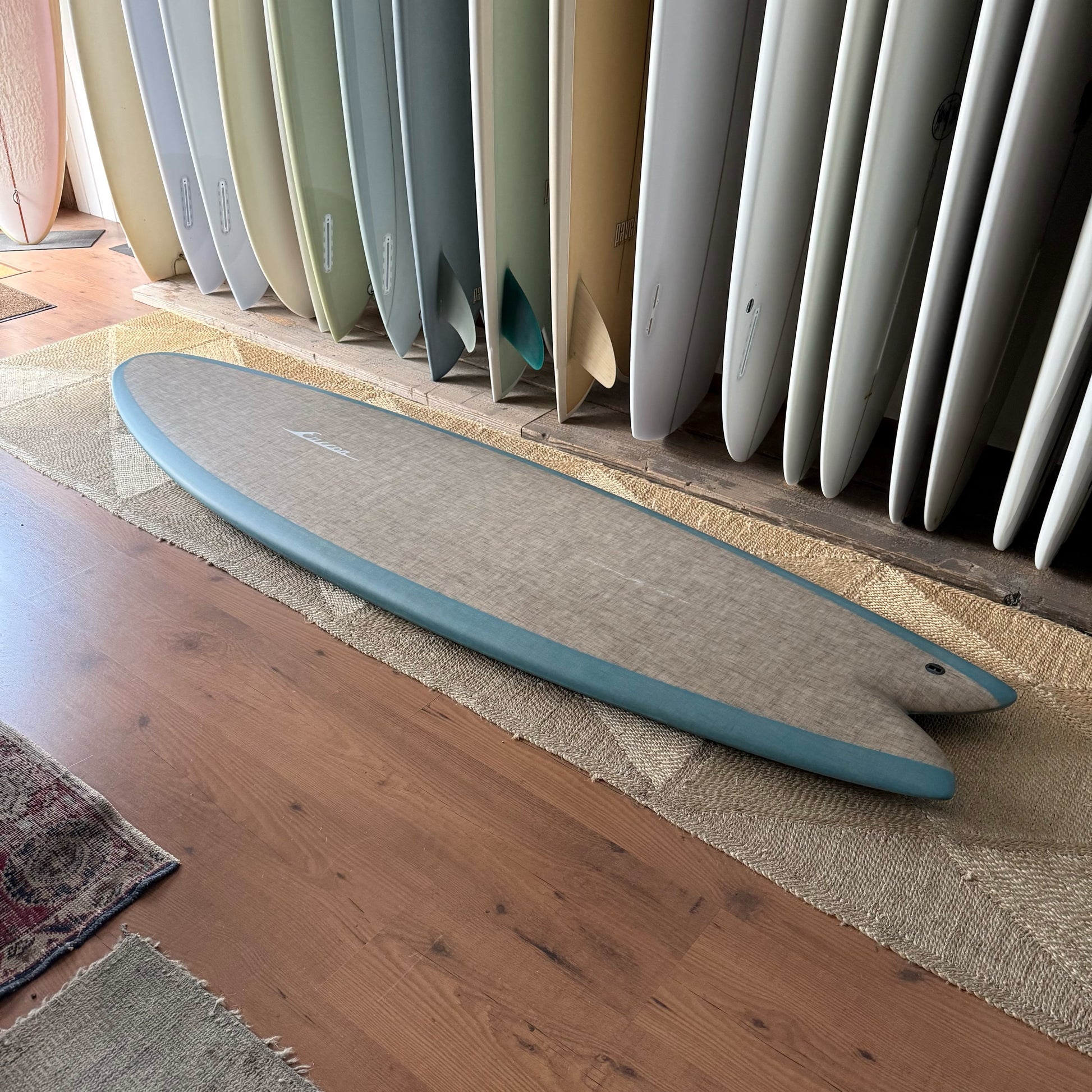 6'9” Ellis Ericson Surfboards Lite Kite Wing Fish "Flax laminate model"