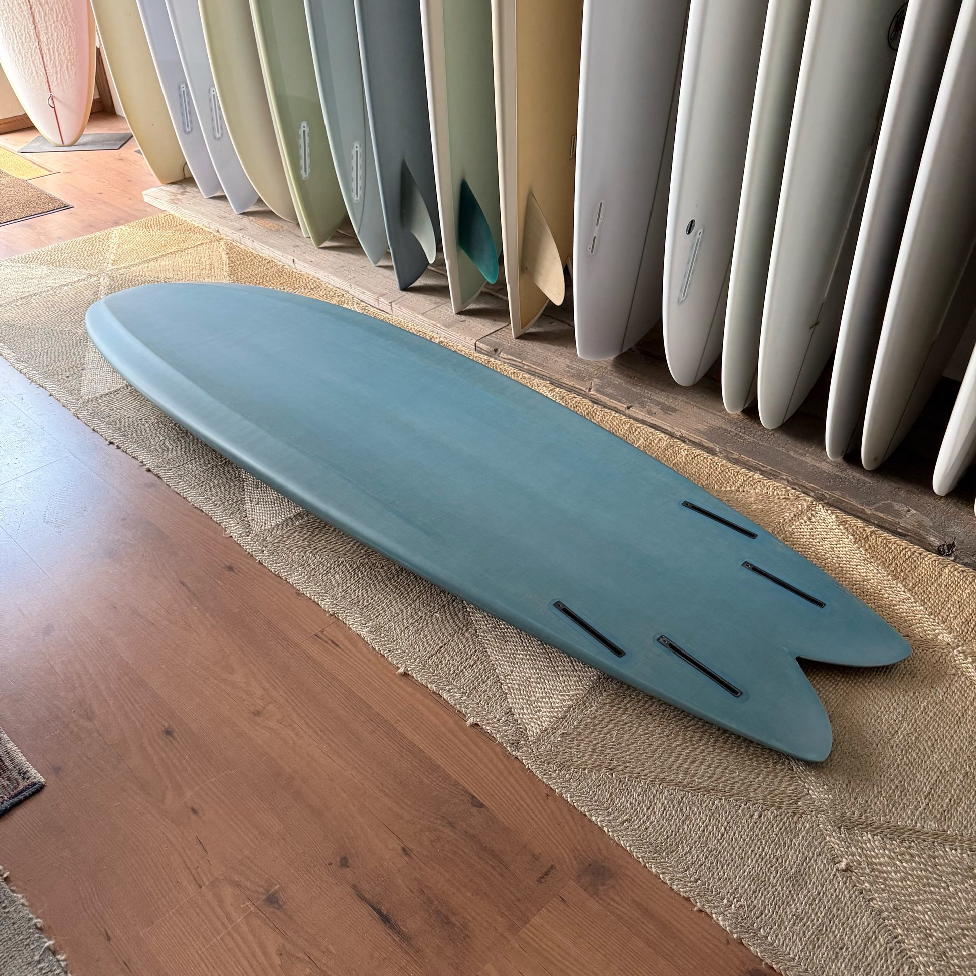 6'9” Ellis Ericson Surfboards Lite Kite Wing Fish "Flax laminate model"