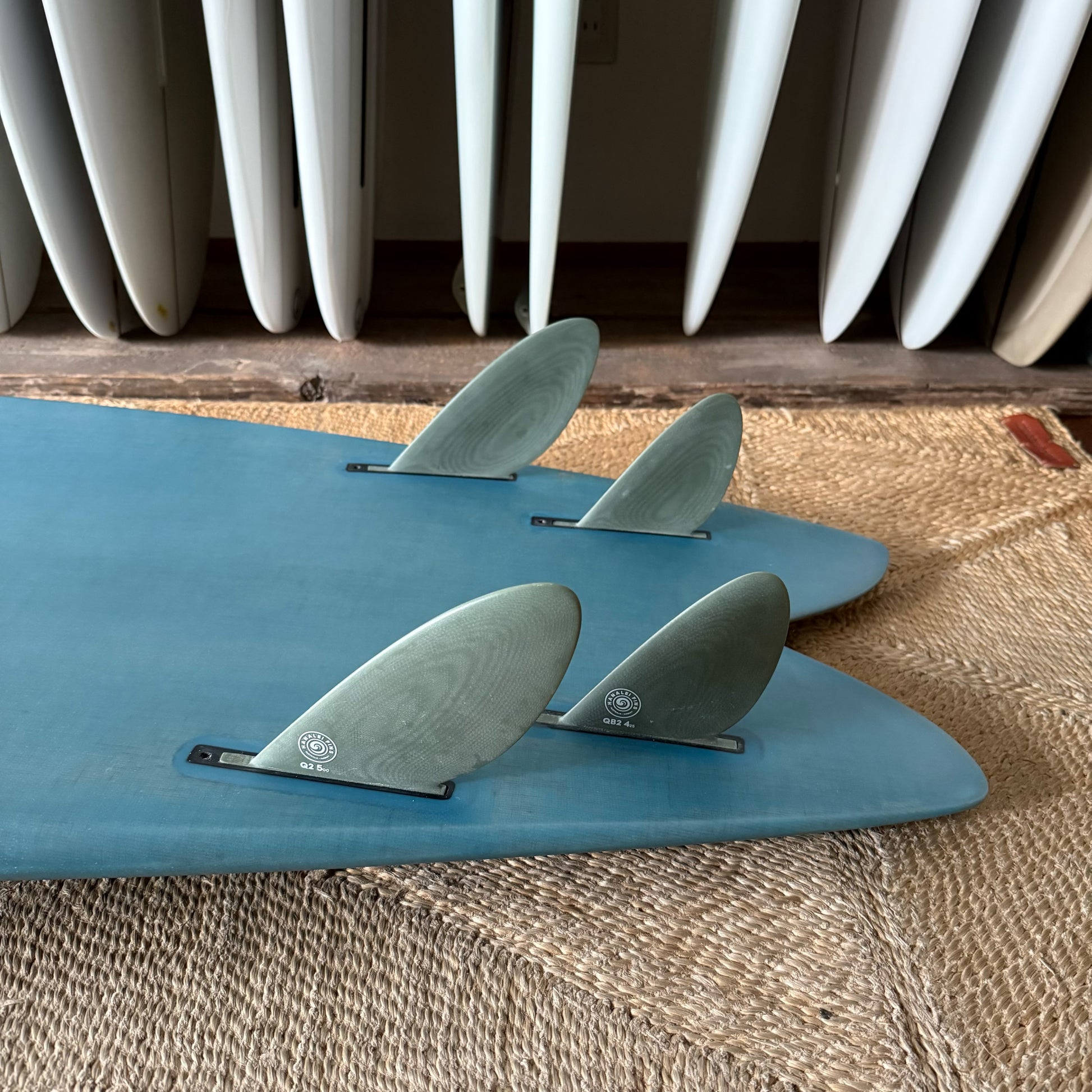 6'9” Ellis Ericson Surfboards Lite Kite Wing Fish "Flax laminate model"