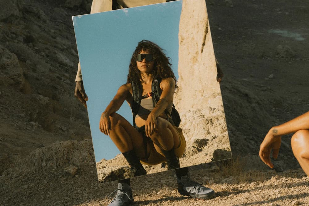 OMBRAZ Refgio/Tortoise/Grey with Black Flash Mirror